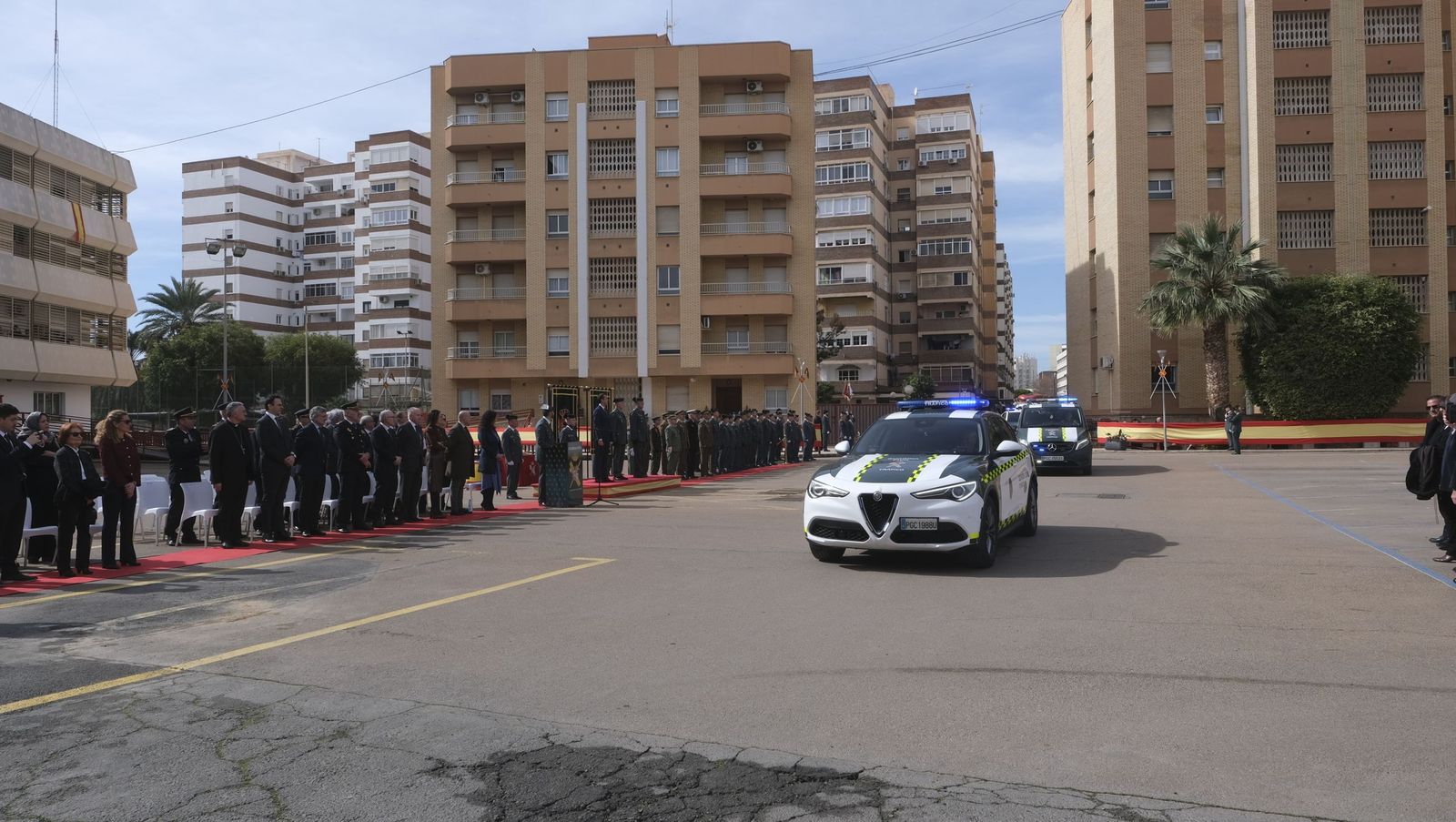 Las imágenes de la toma de posesión del nuevo coronel jefe de la Guardia Civil de Almería