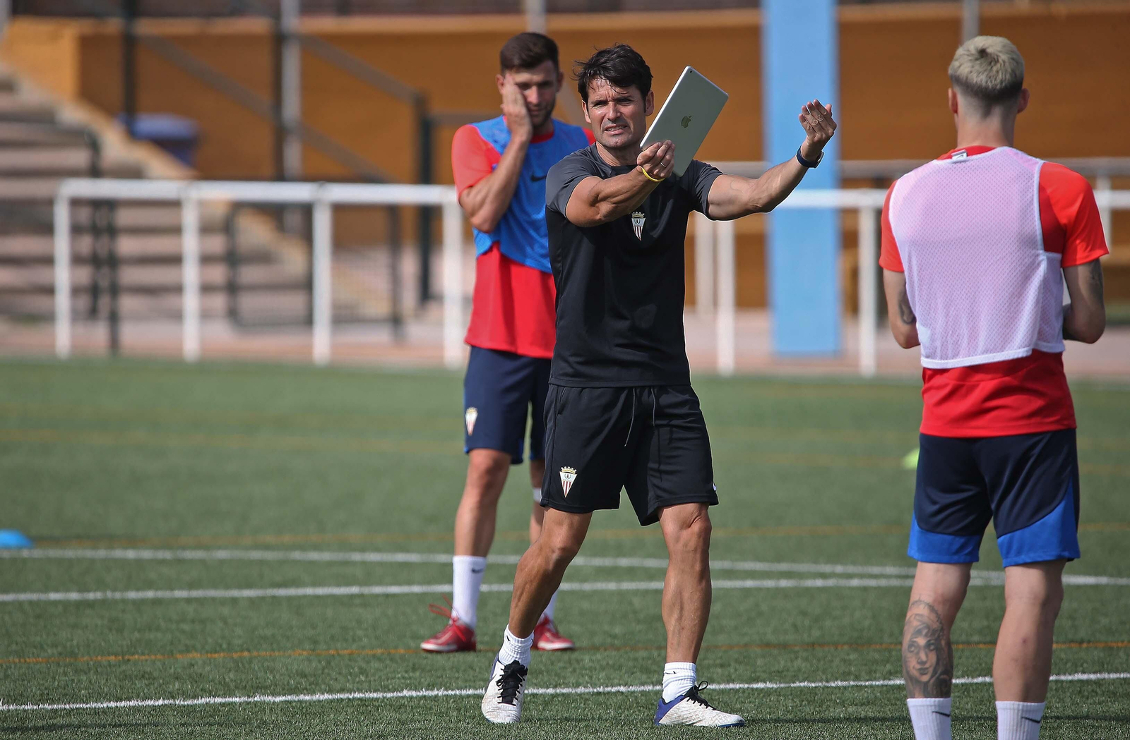Fotos del entrenamiento del Algeciras CF en La Menacha