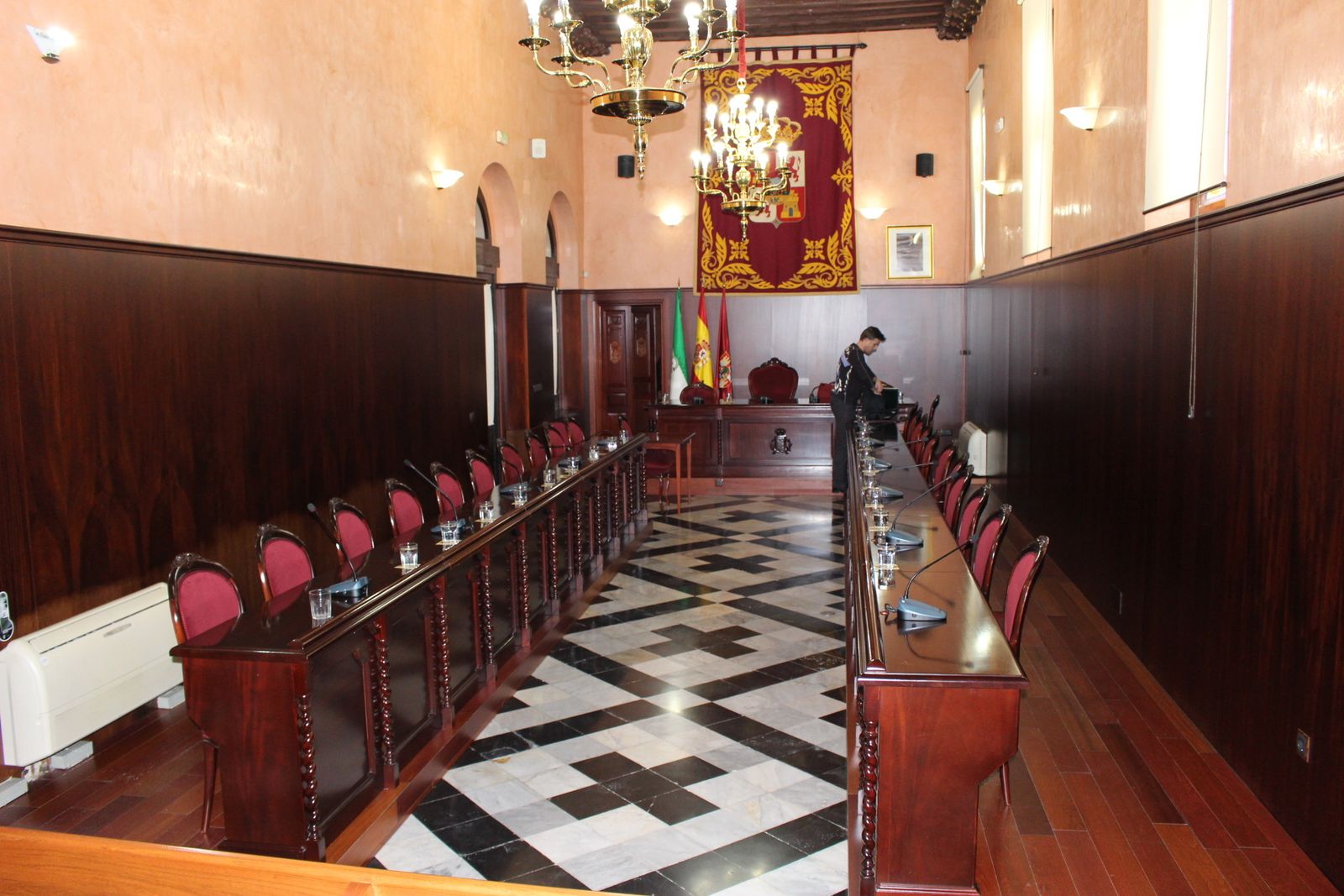 Salón de plenos del Ayuntamiento de Puerto Real