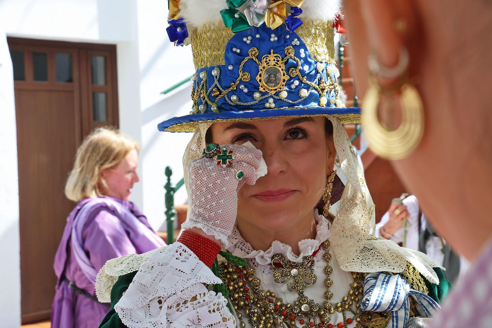 Las imágenes de la romería de San Benito Abad en el Cerro del Andévalo de Huelva