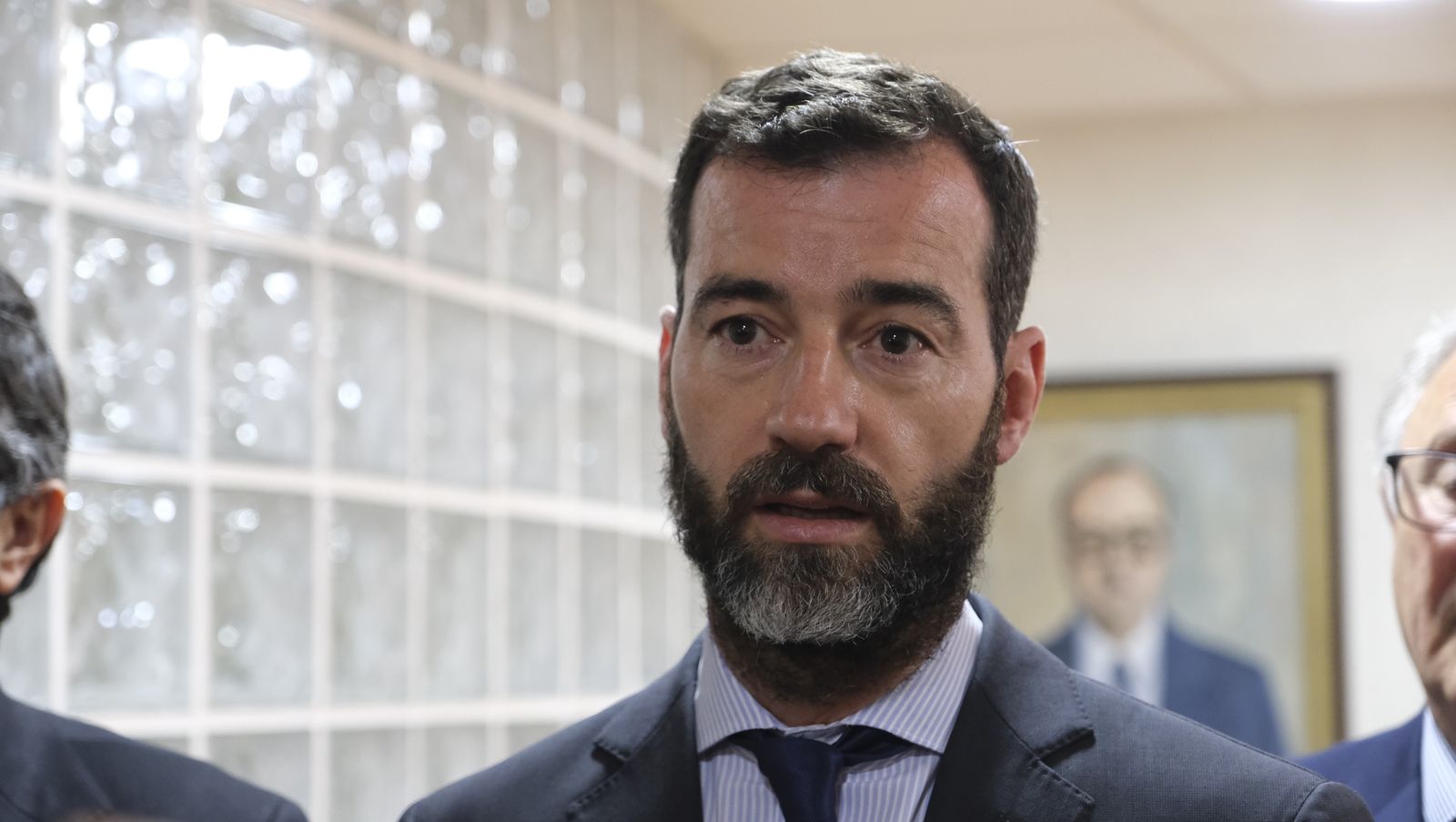 El presidente de Salvamento Marítimo y director general de la Marina Mercante, Benito Núñez Quintanilla.