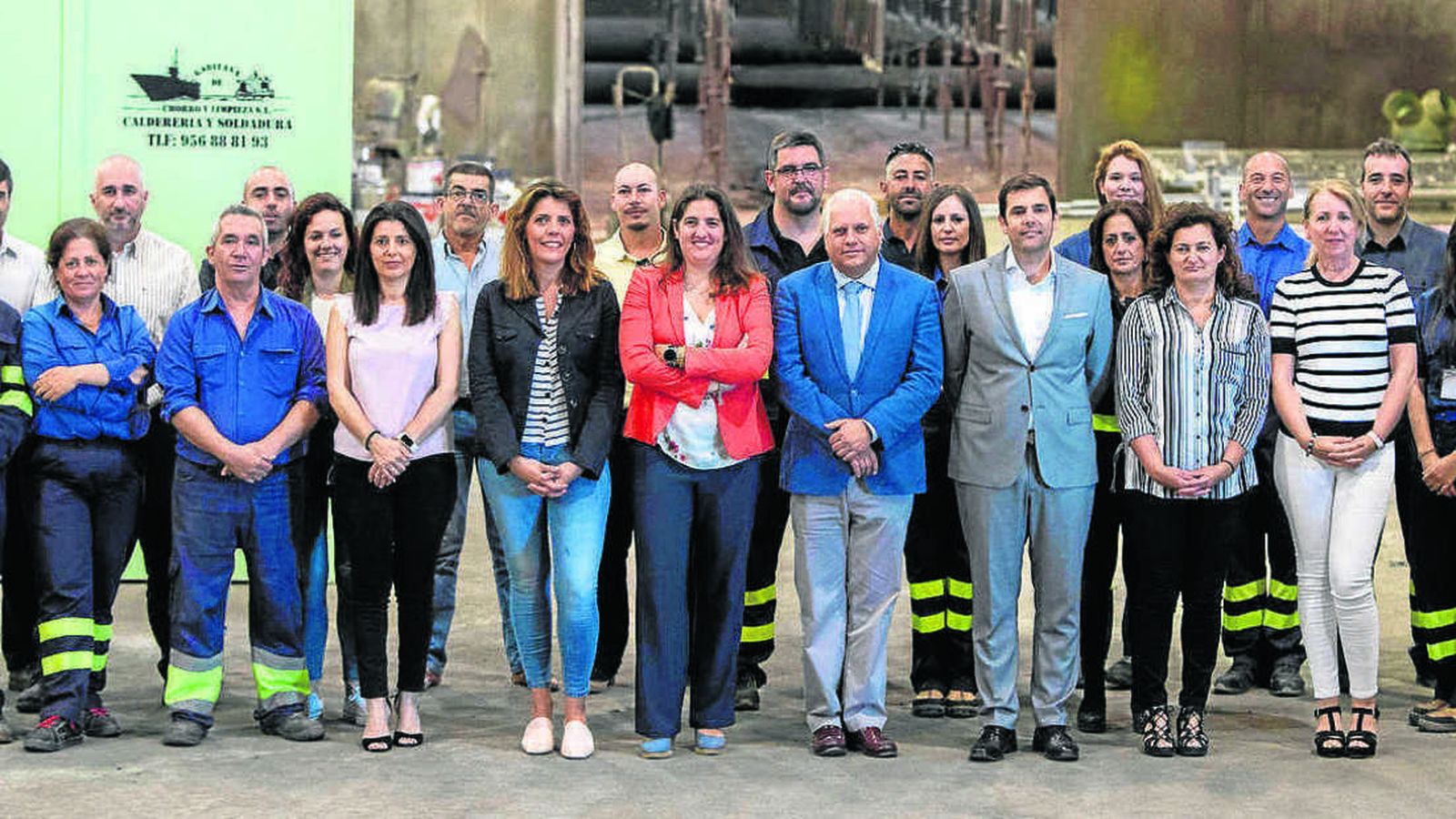 Personal de la empresa.