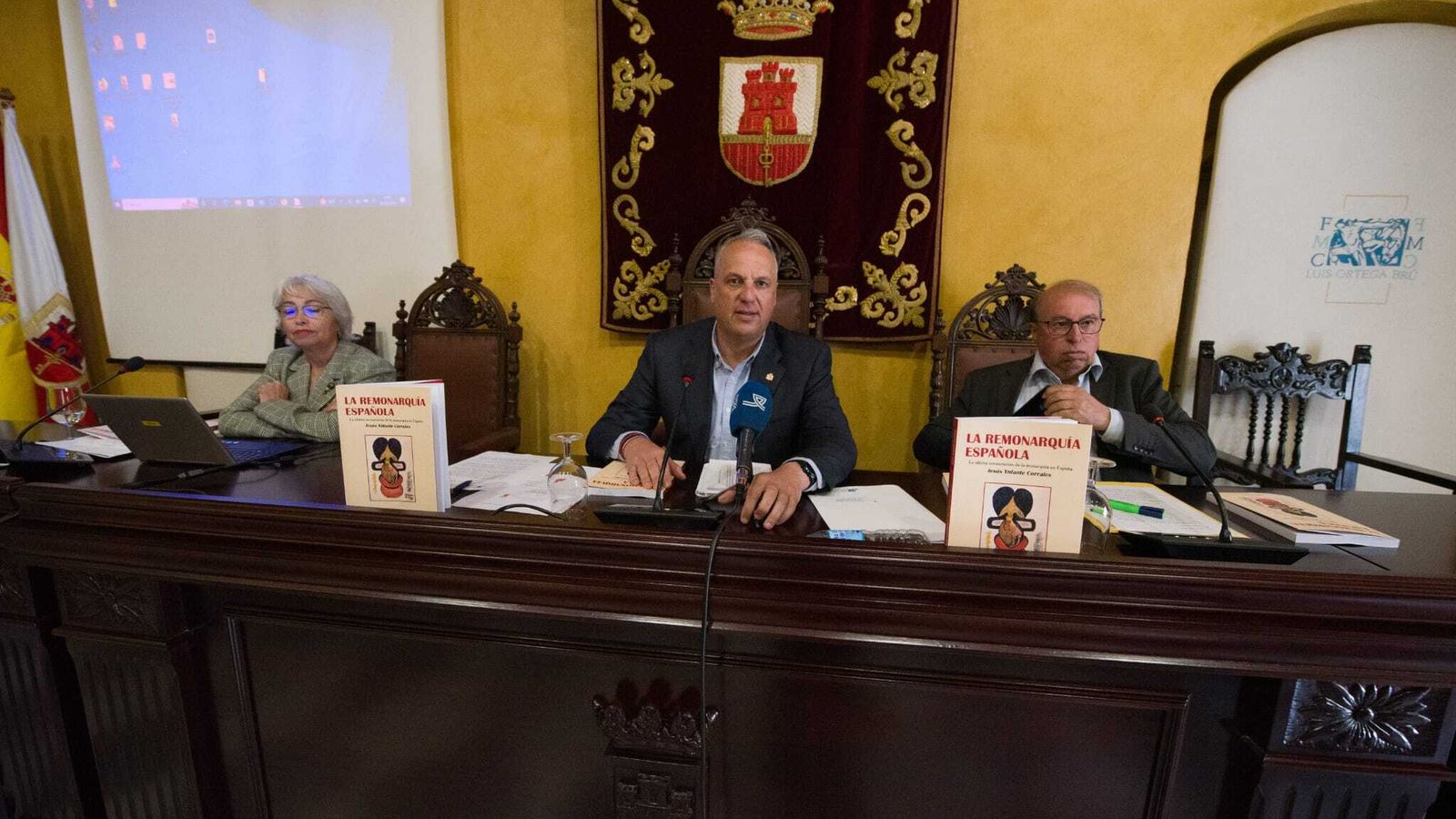 Un momento de la presentación.