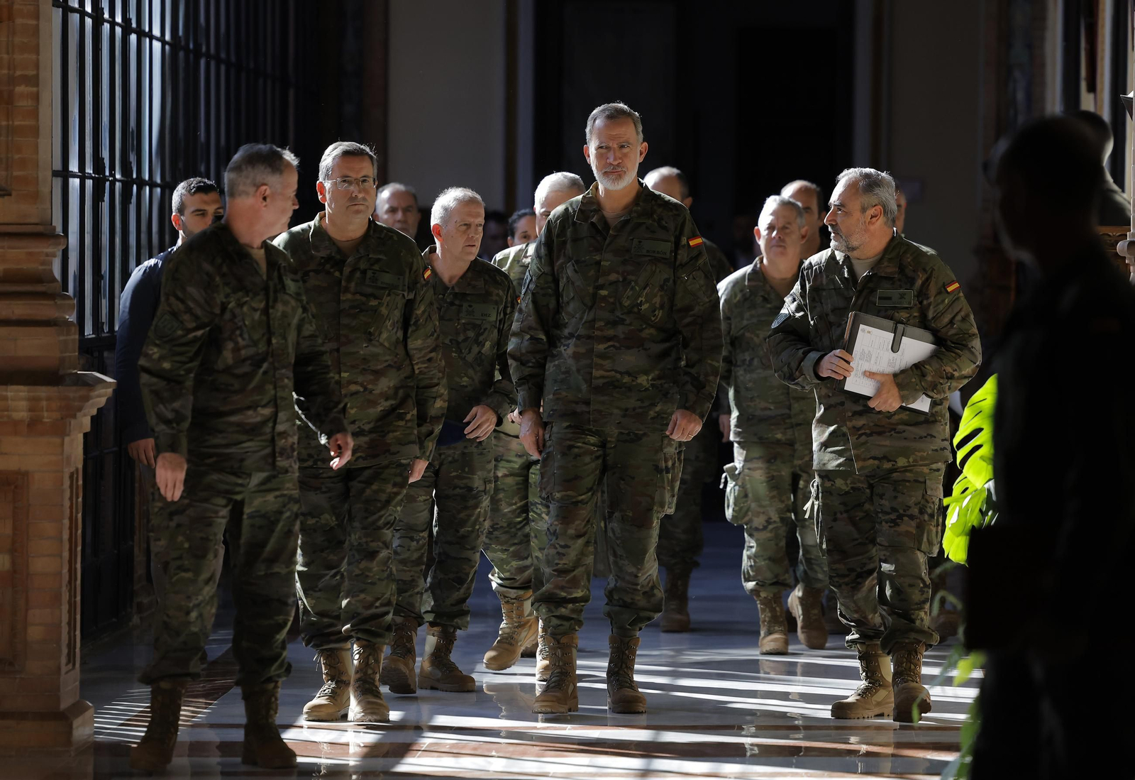 Las fotos de la visita de Felipe Vl a Capitanía
