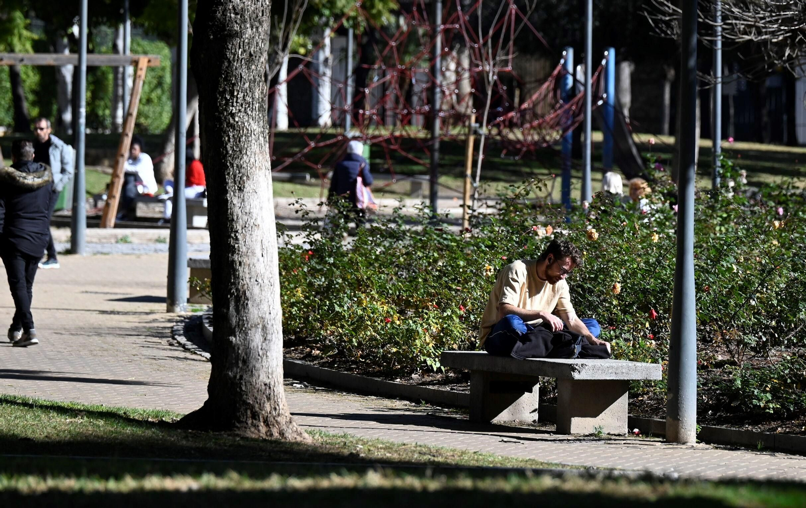 Un paseo en imágenes por Ciudad Jardín una fría jornada invernal