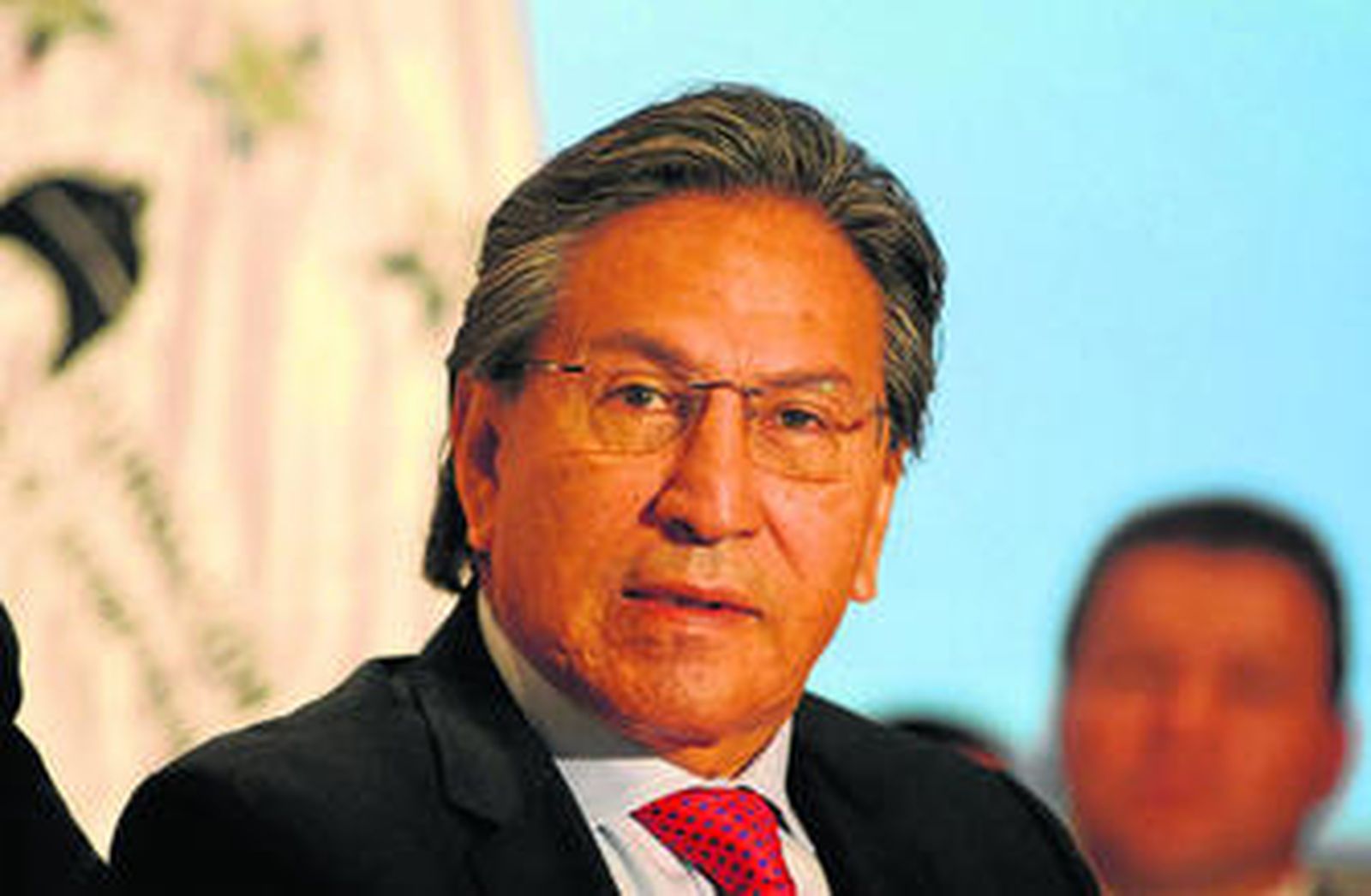 Alejandro Toledo, en una reunión internacional celebrada en Guatemala.