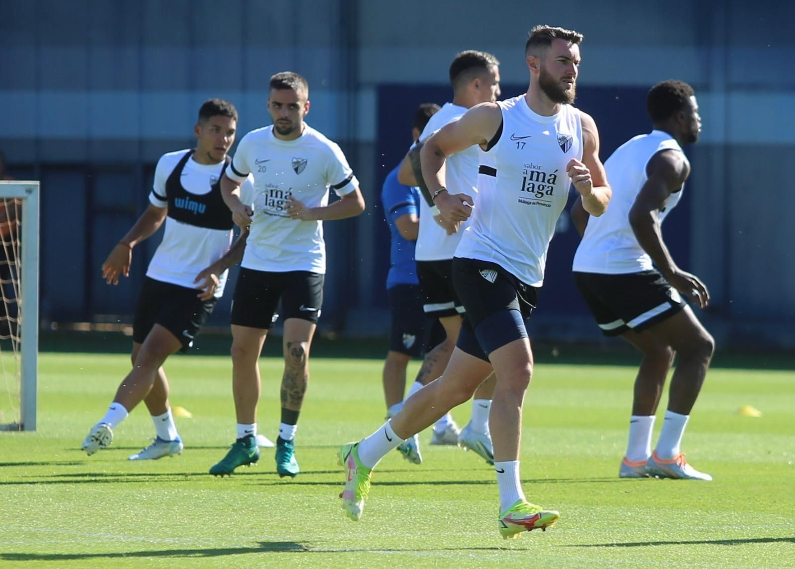 Las fotos del Málaga CF en su última semana
