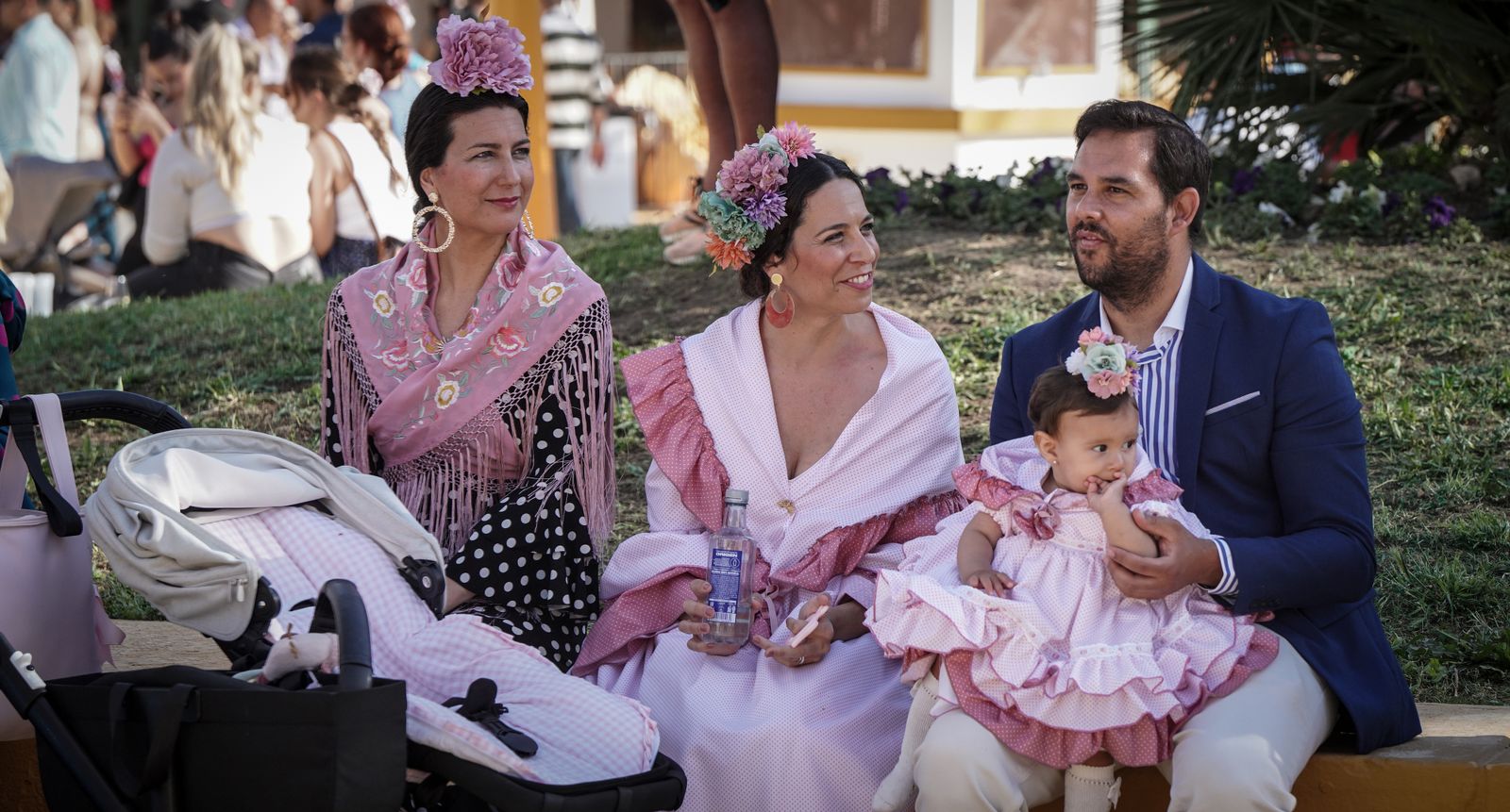 Imágenes del ambiente el lunes en la Feria de Jerez 2024