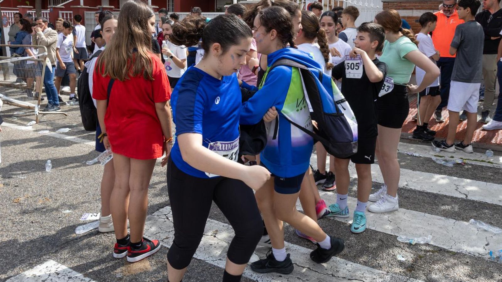 La carrera escolar de “La Gloria” que aúna inclusión y solidaridad, en imágenes