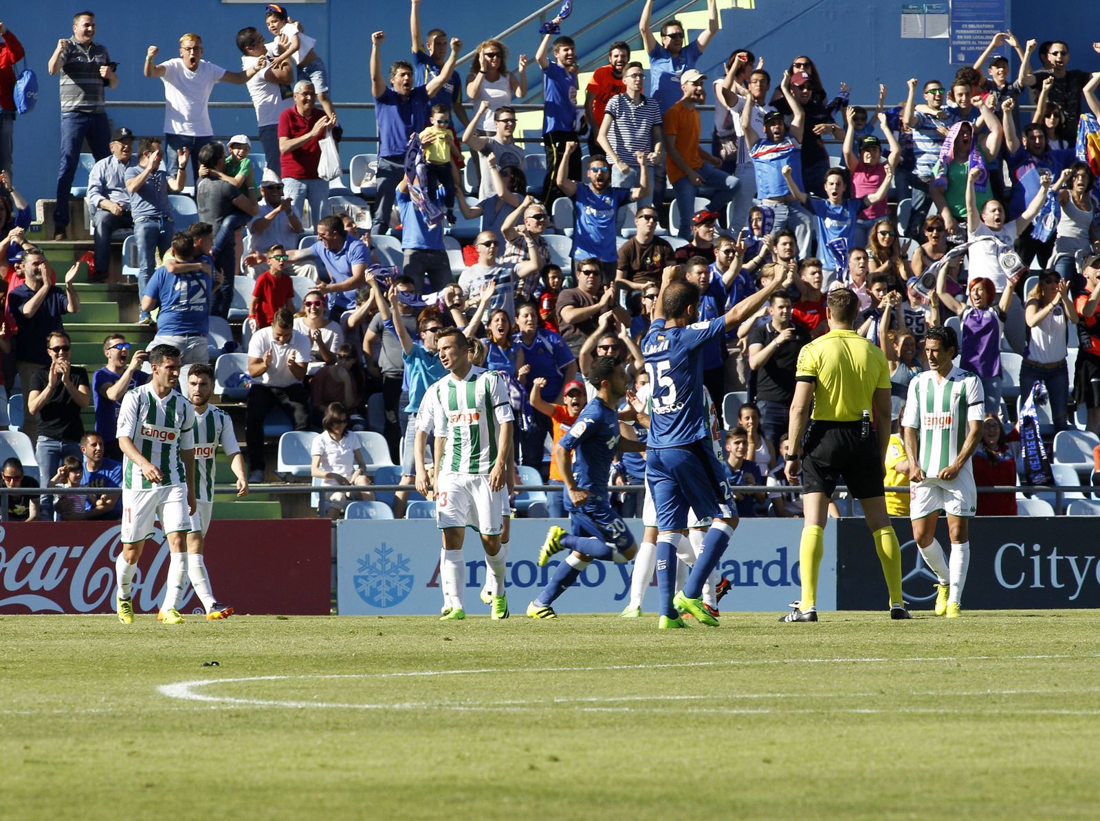 Las imágenes del Getafe-Córdoba