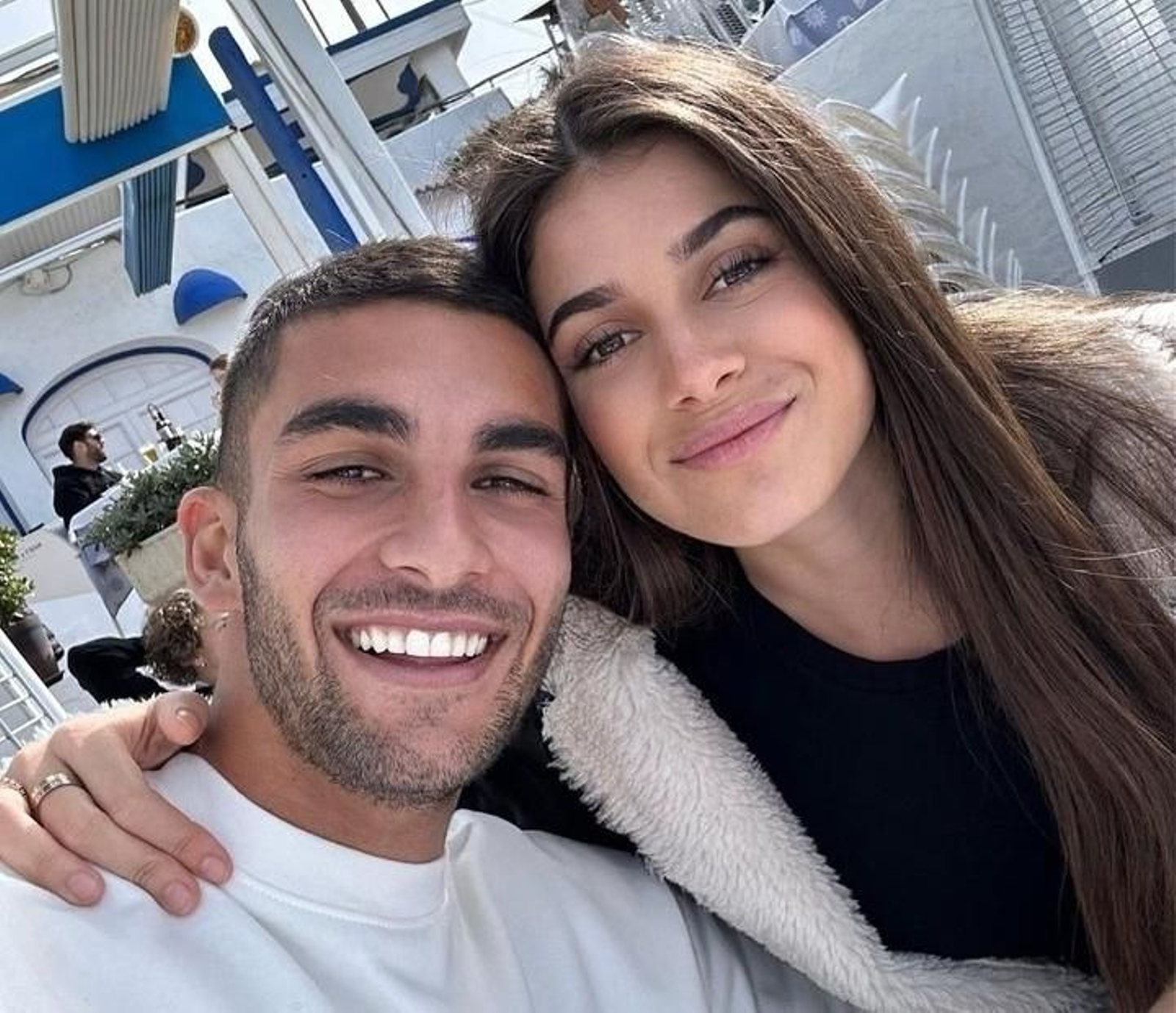 Sira Martínez ha sido el mayor apoyo de Ferran Torres, que está viviendo una temporada complicada en el FC Barcelona.