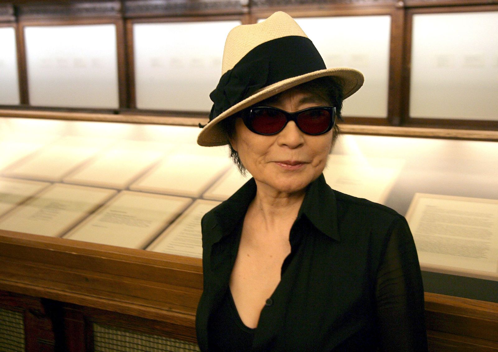 Yoko Ono, viuda de John Lennon.
