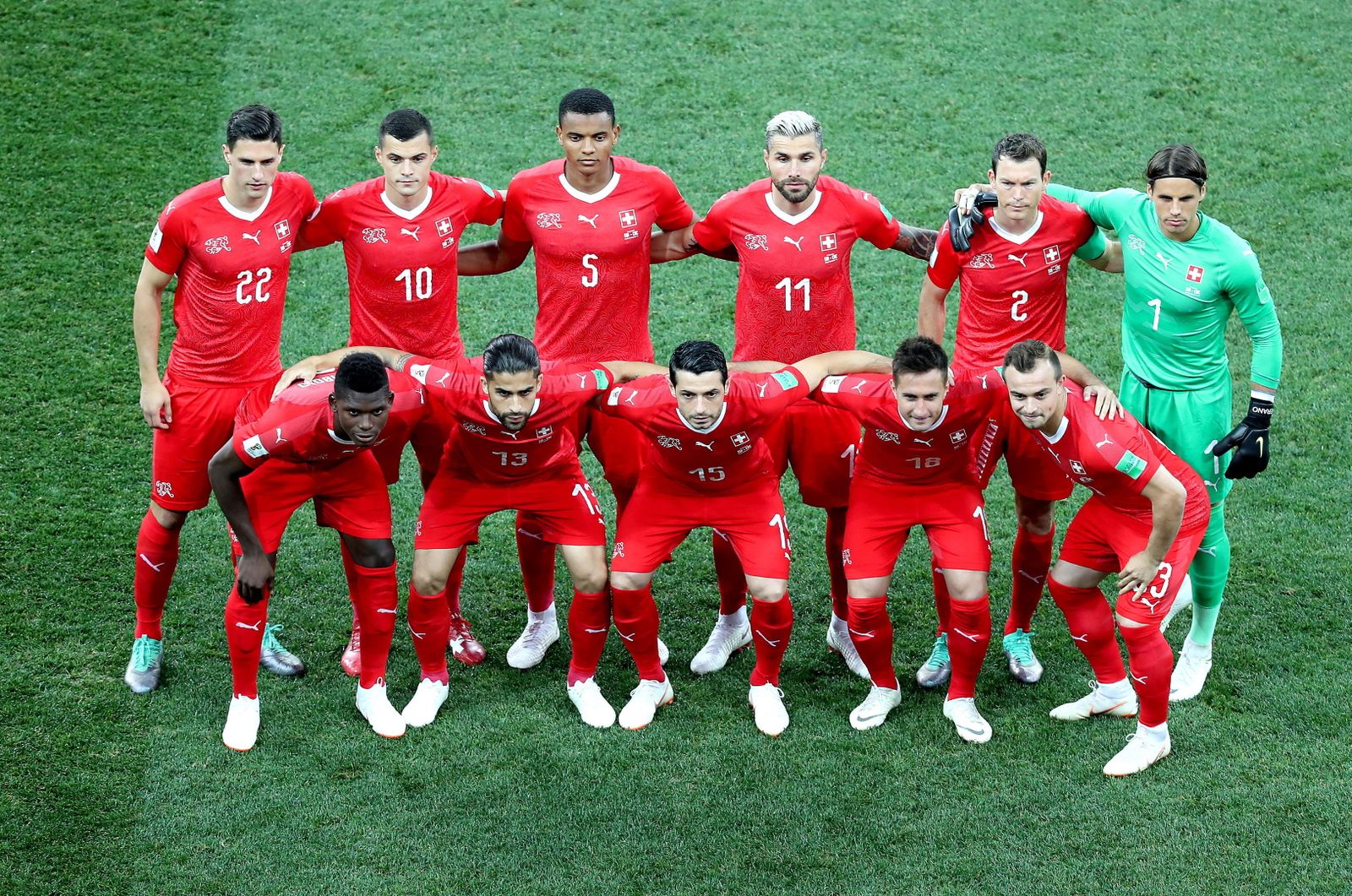 Las imágenes del Suiza-Costa Rica