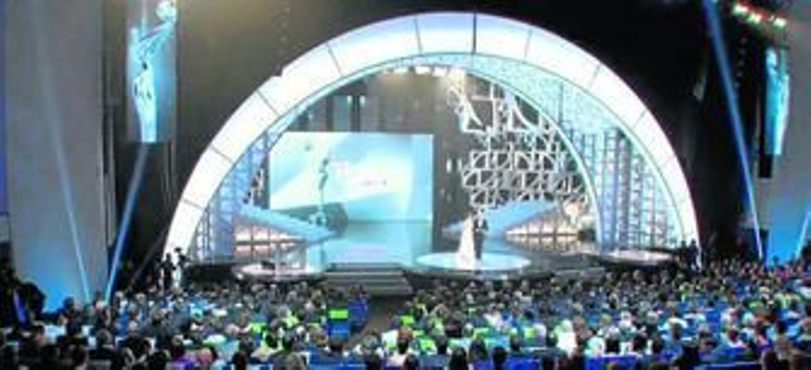 Gala de la tercera edición de los Premios Platino celebrada este año en Punta del Este (Uruguay).