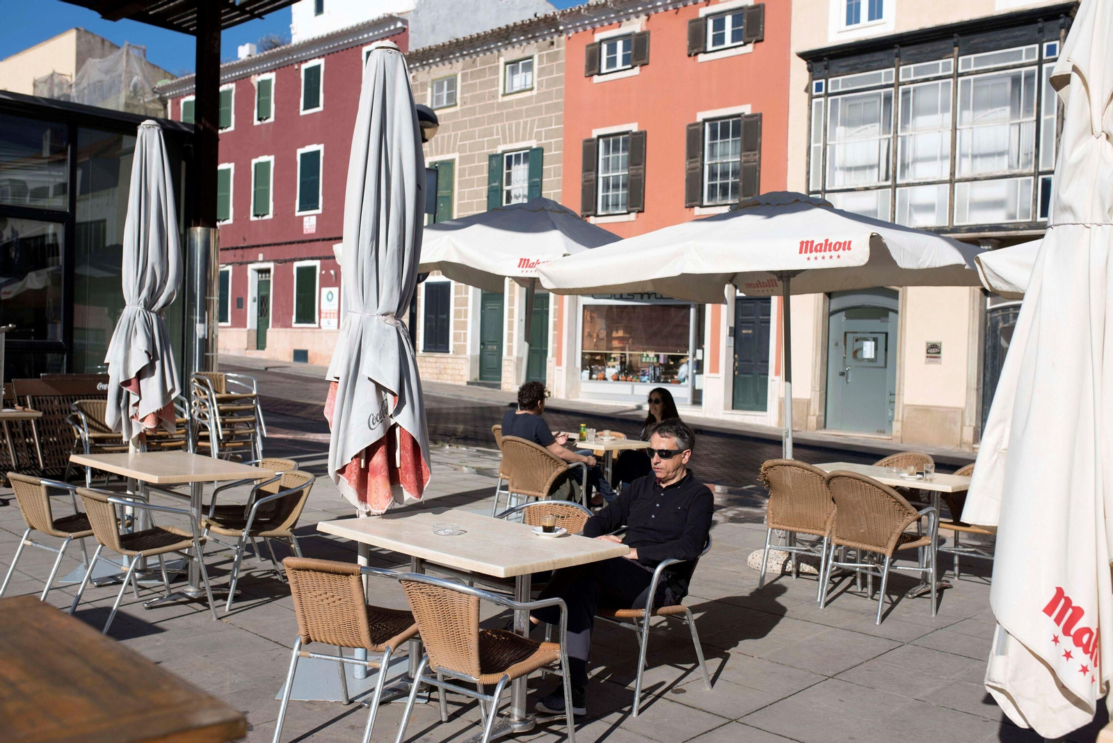 Terraza recién abierta