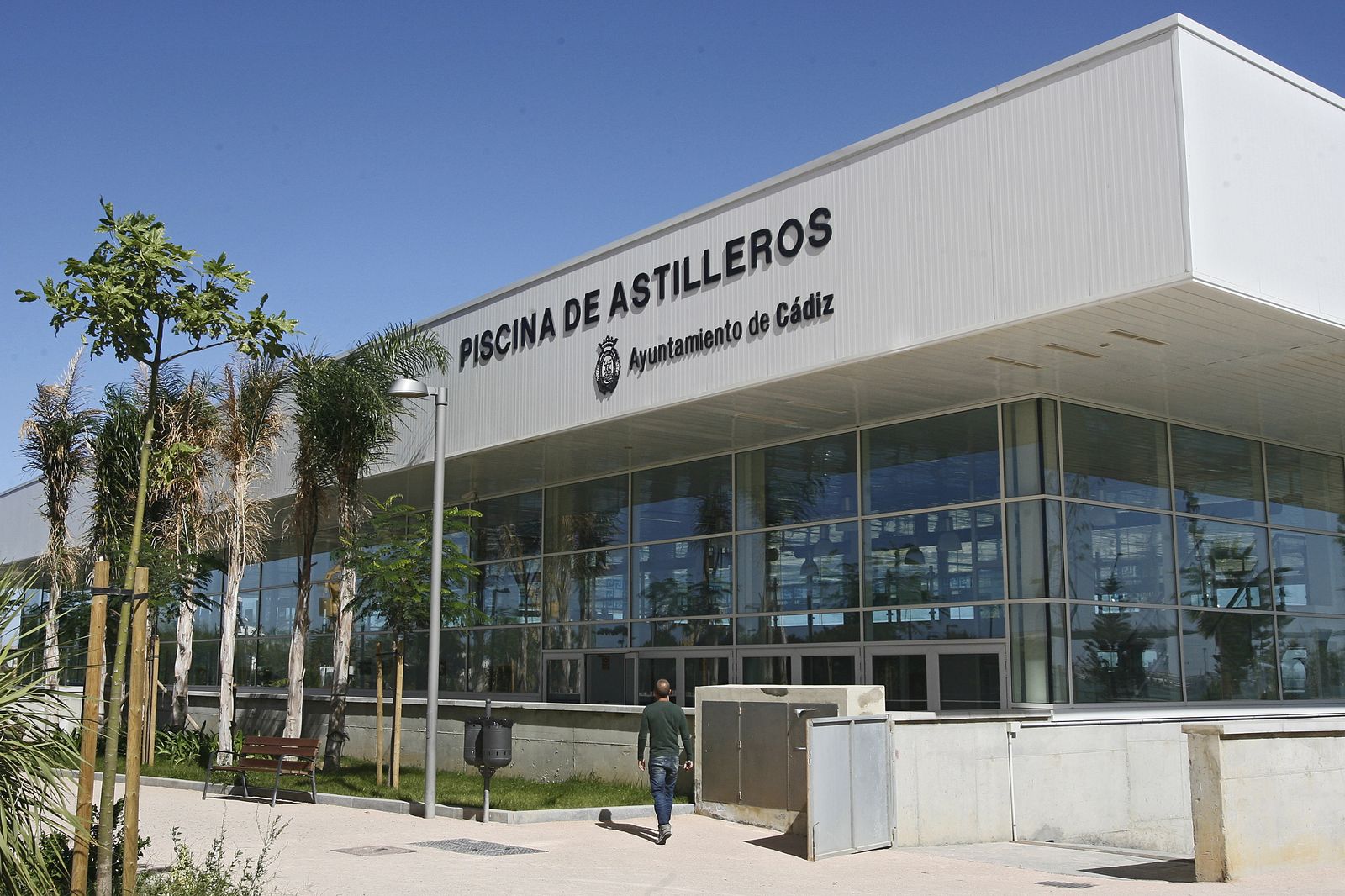 Imagen de la piscina de Astilleros.