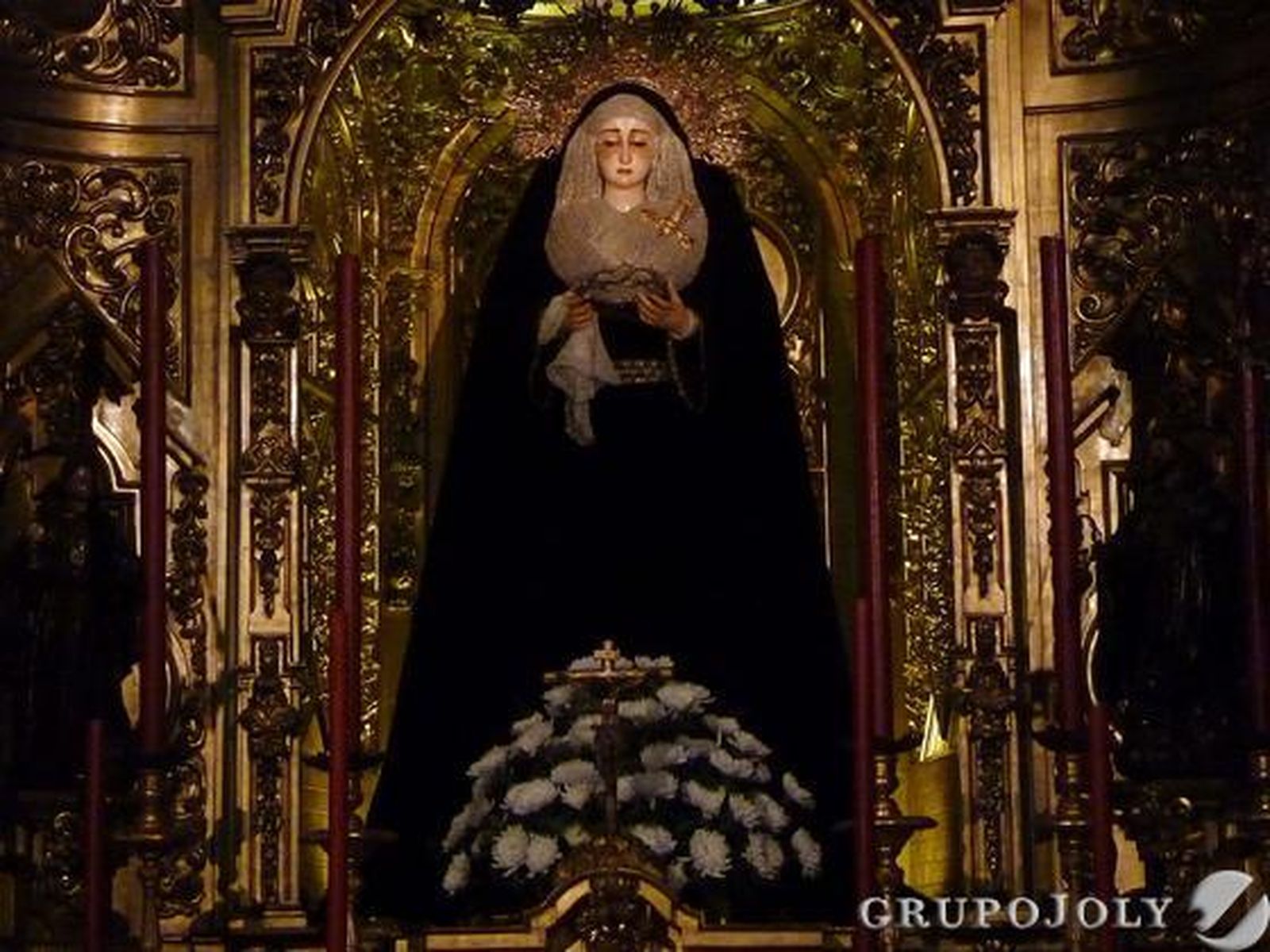 Virgen de la Soledad de San Lorenzo.

Foto: Ruesga Bono