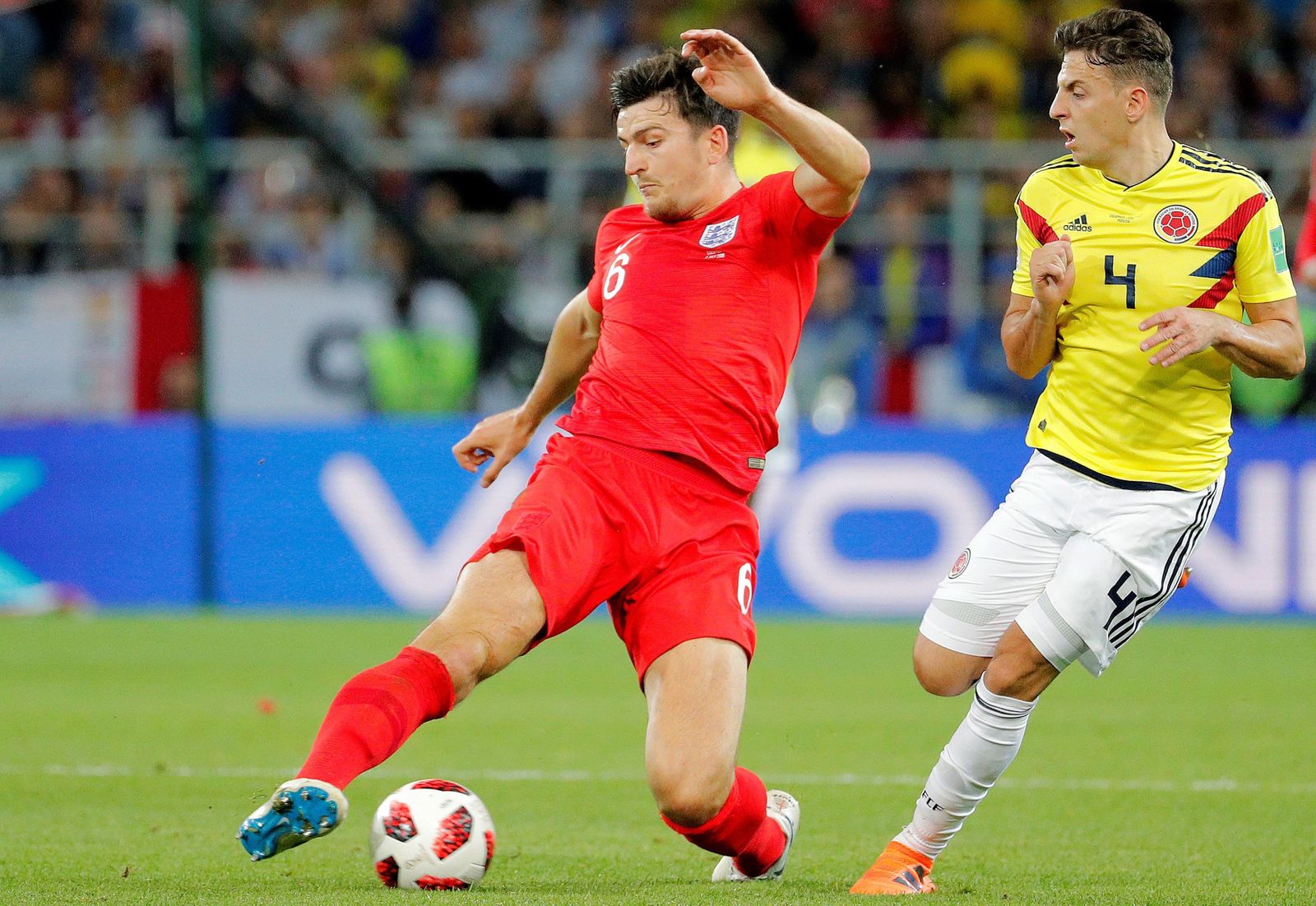 Las imágenes del Colombia-Inglaterra