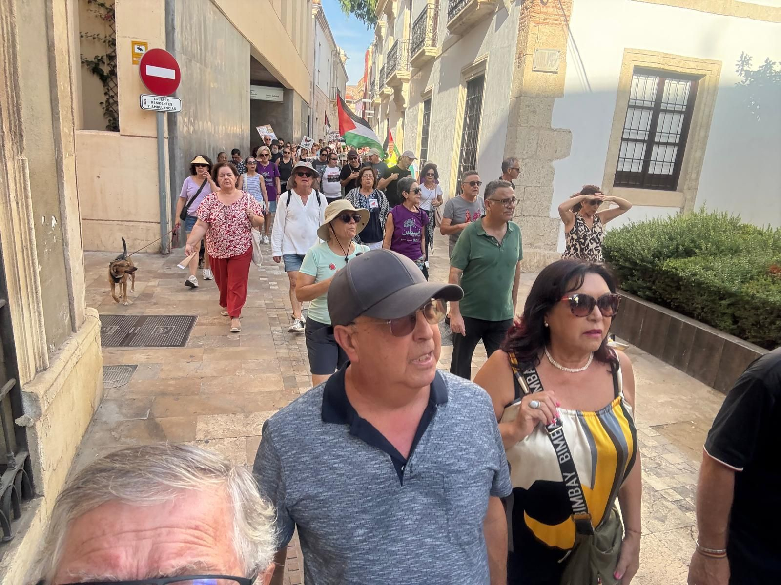 La manifestación de Almería y sus barrios contra el genocidio en Palestina, en imágenes