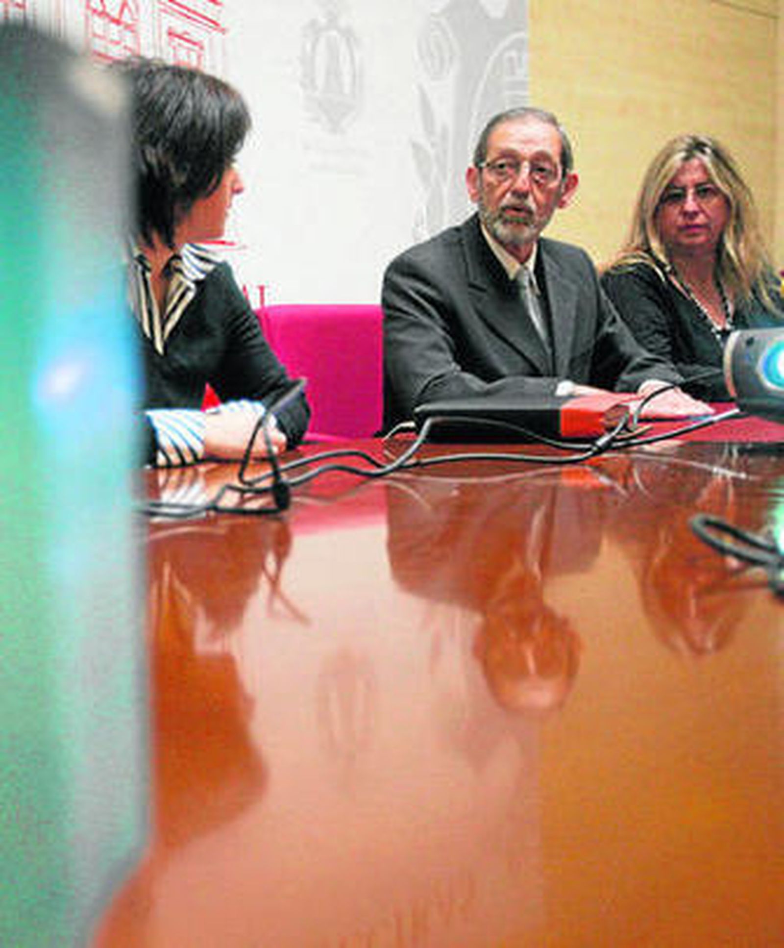 Presentación, ayer en rueda de prensa, de la Feria de la Salud.