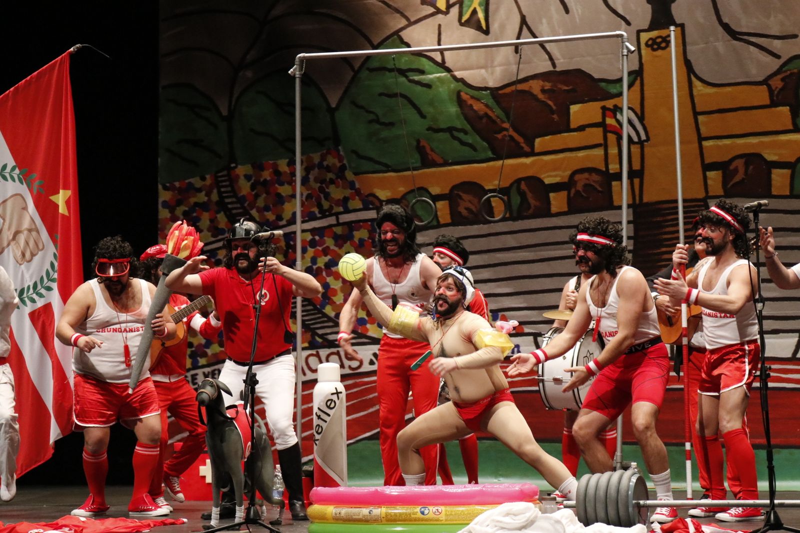 Imágenes de la II Semifinal del Carnaval de la Concha Fina en La Línea
