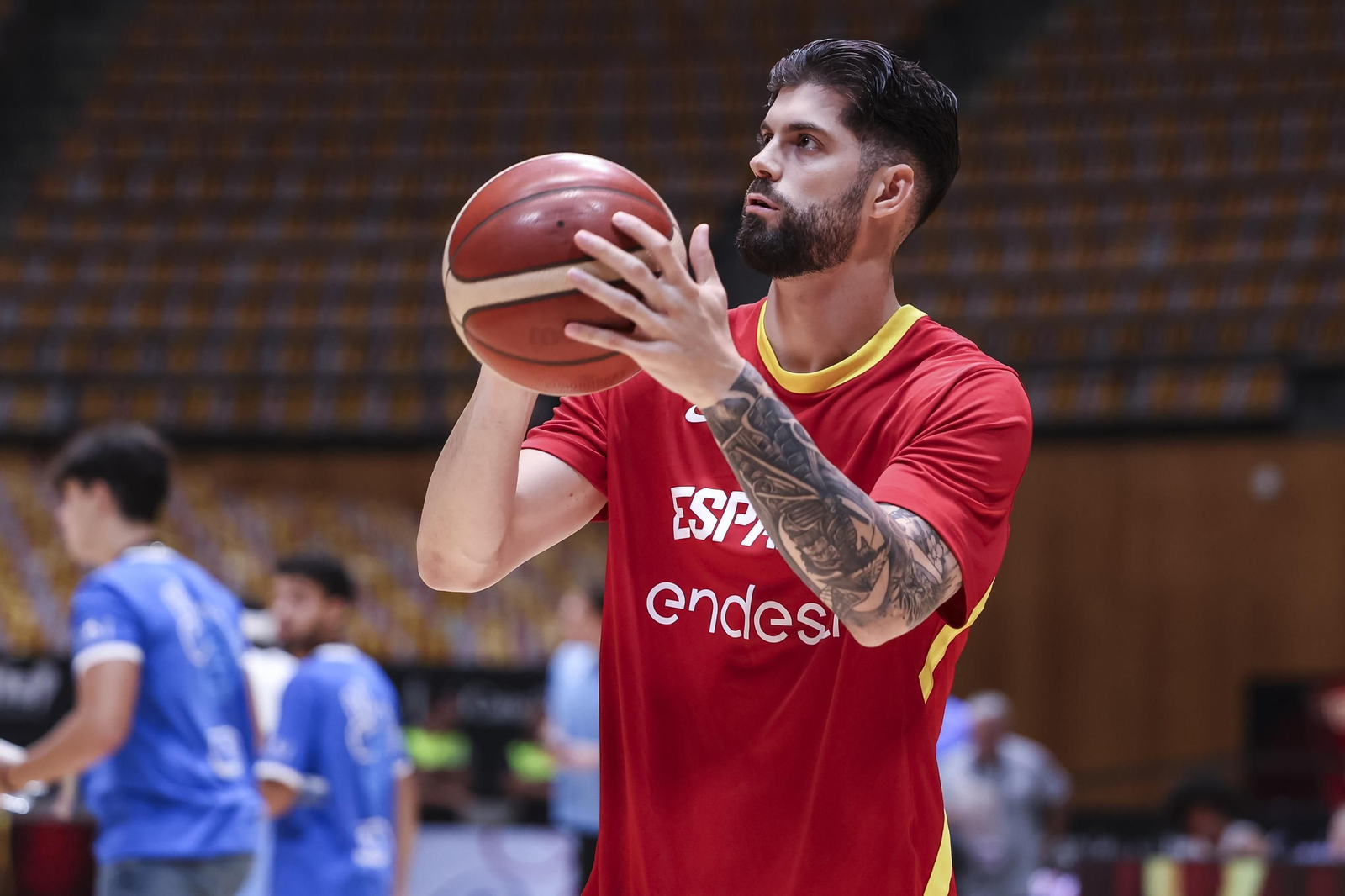 Las fotos del España - Francia de baloncesto