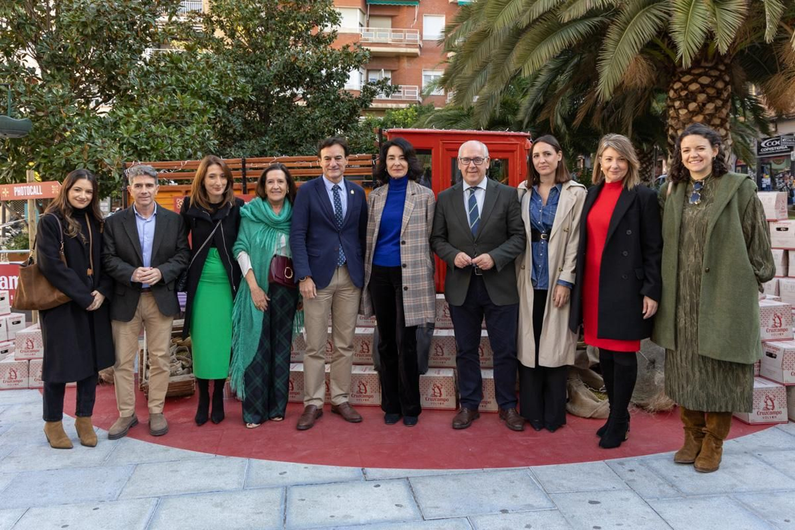 Presentación del lanzamiento de 'Volver', edición limitada de Cruzcampo para Navidad