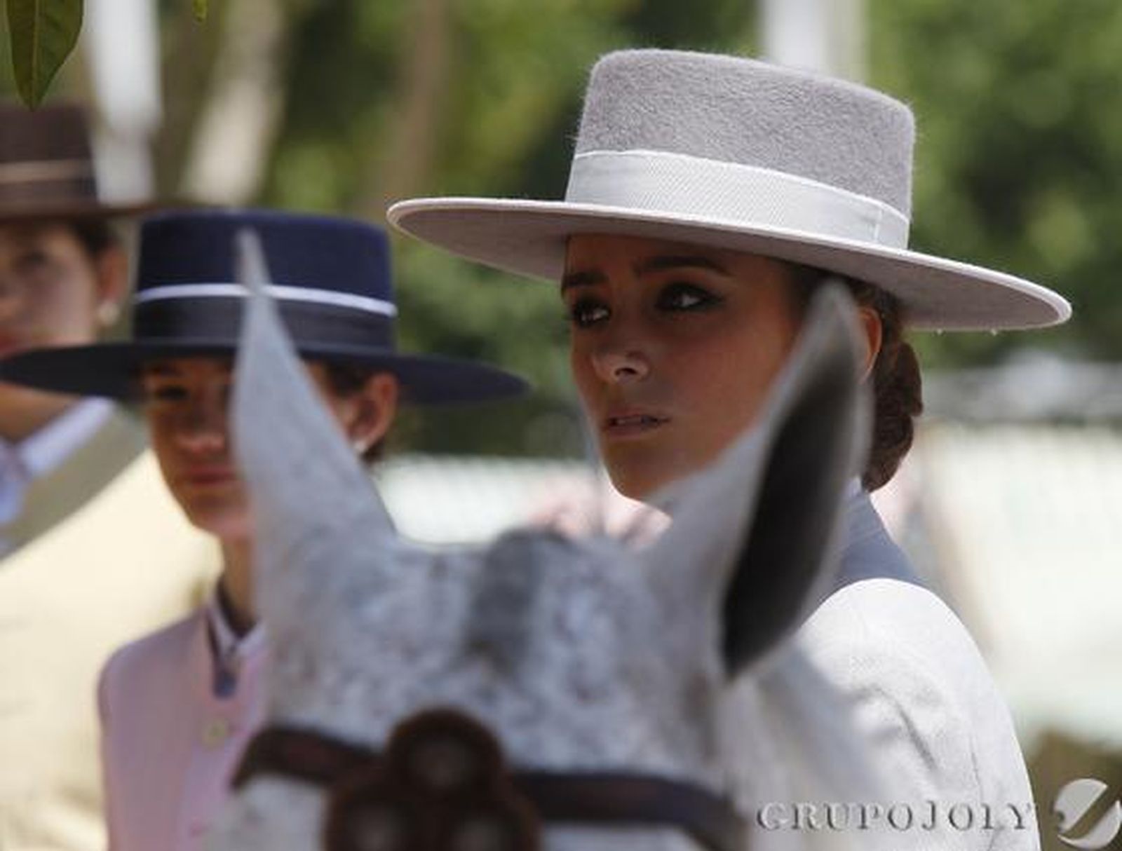 Detalle de una joven jinete.

Foto: José Ángel García