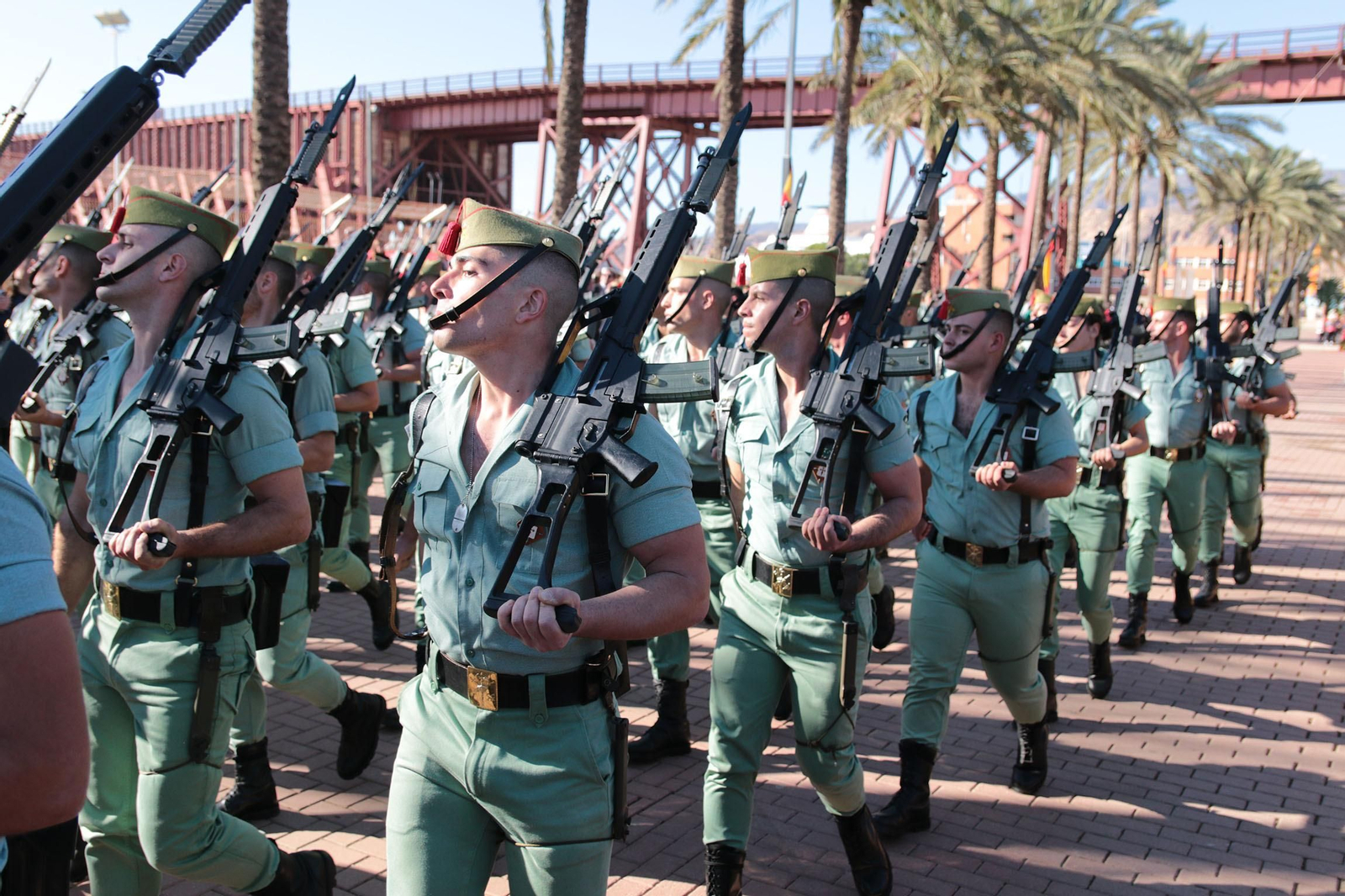 Jura de bandera civil en Las Almadrabillas