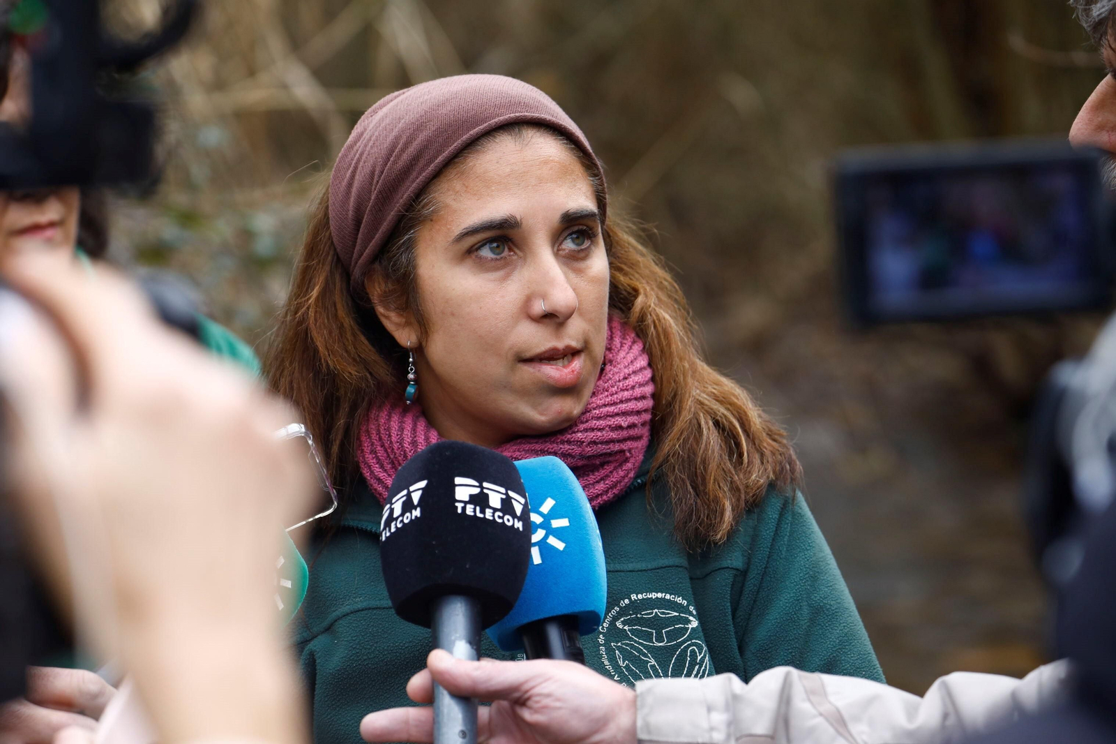 La suelta de la nutria recuperada en Córdoba, en imágenes La suelta de la nutria recuperada en Córdoba, en imágenes