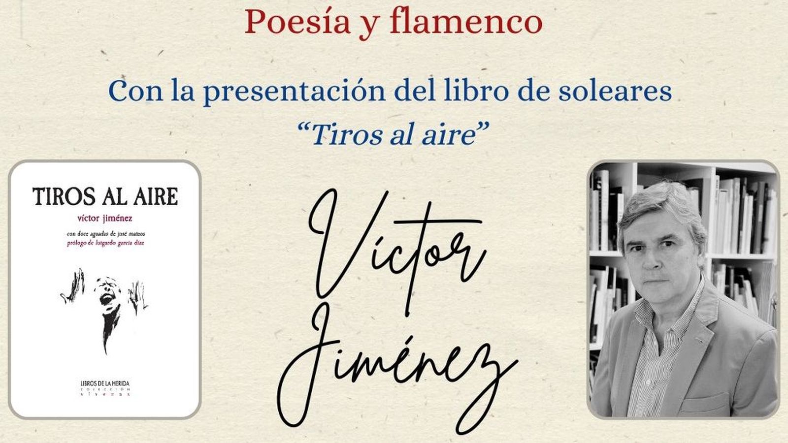 Cartel anunciador de las jornadas de poesía.