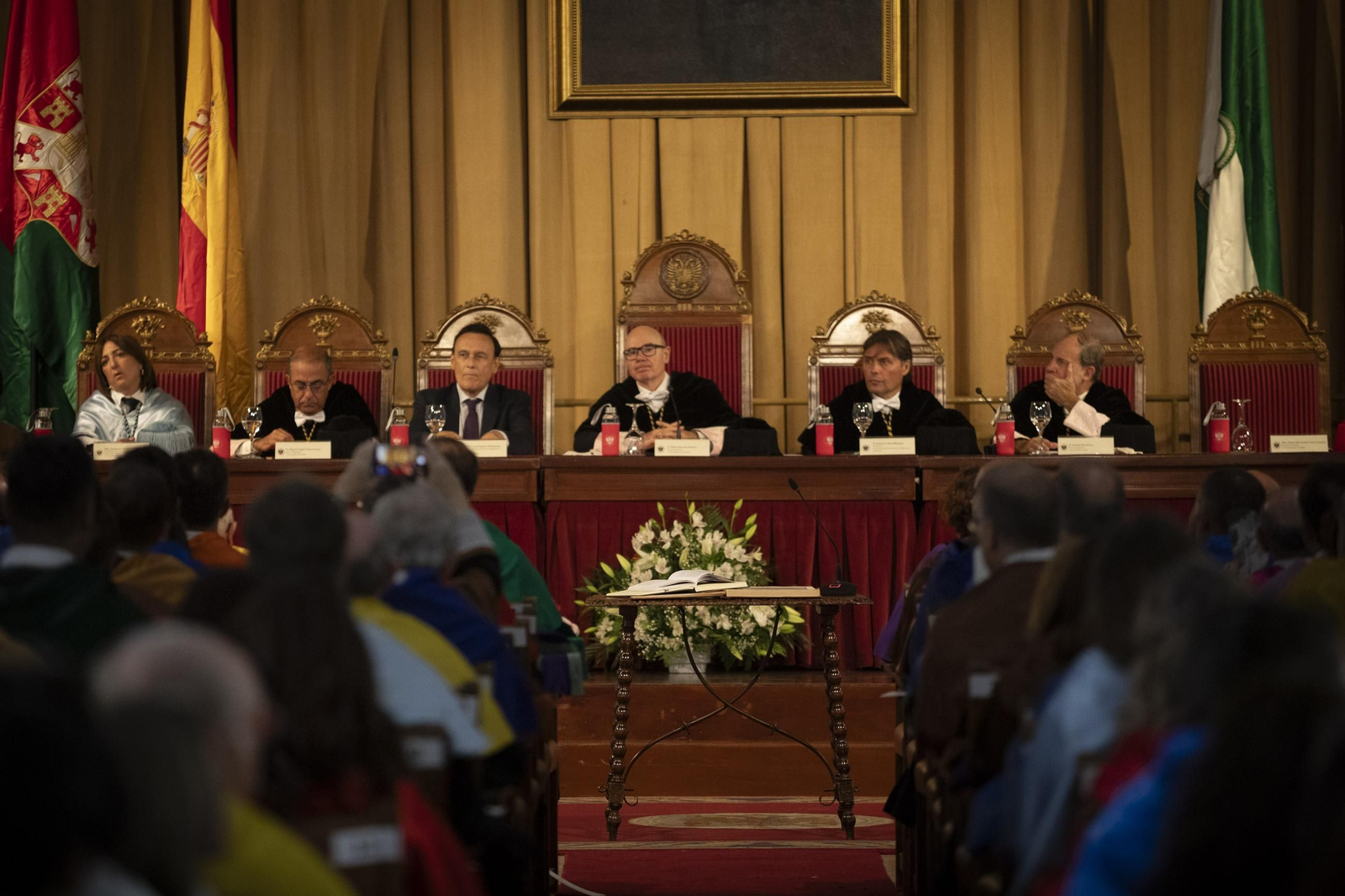 Apertura del curso en la UGR el pasado viernes.