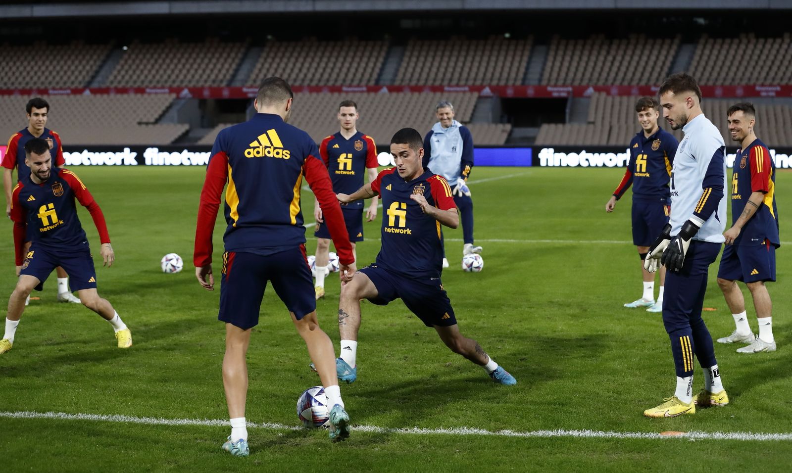 Las imágenes de la selección sub 21 en Sevilla