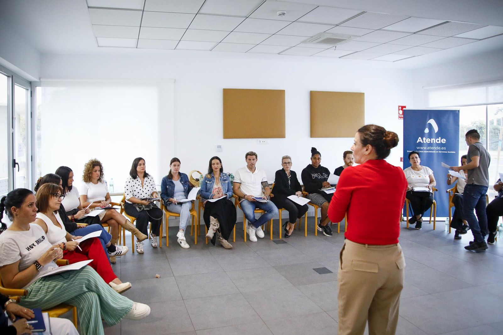 Te contamos en imágenes como han sido las jornadas formativas de Atende en el espacio ALMA de Almería