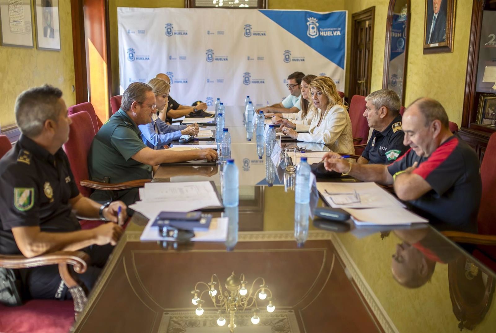 Celebración de la Junta Local de Seguridad de Huelva