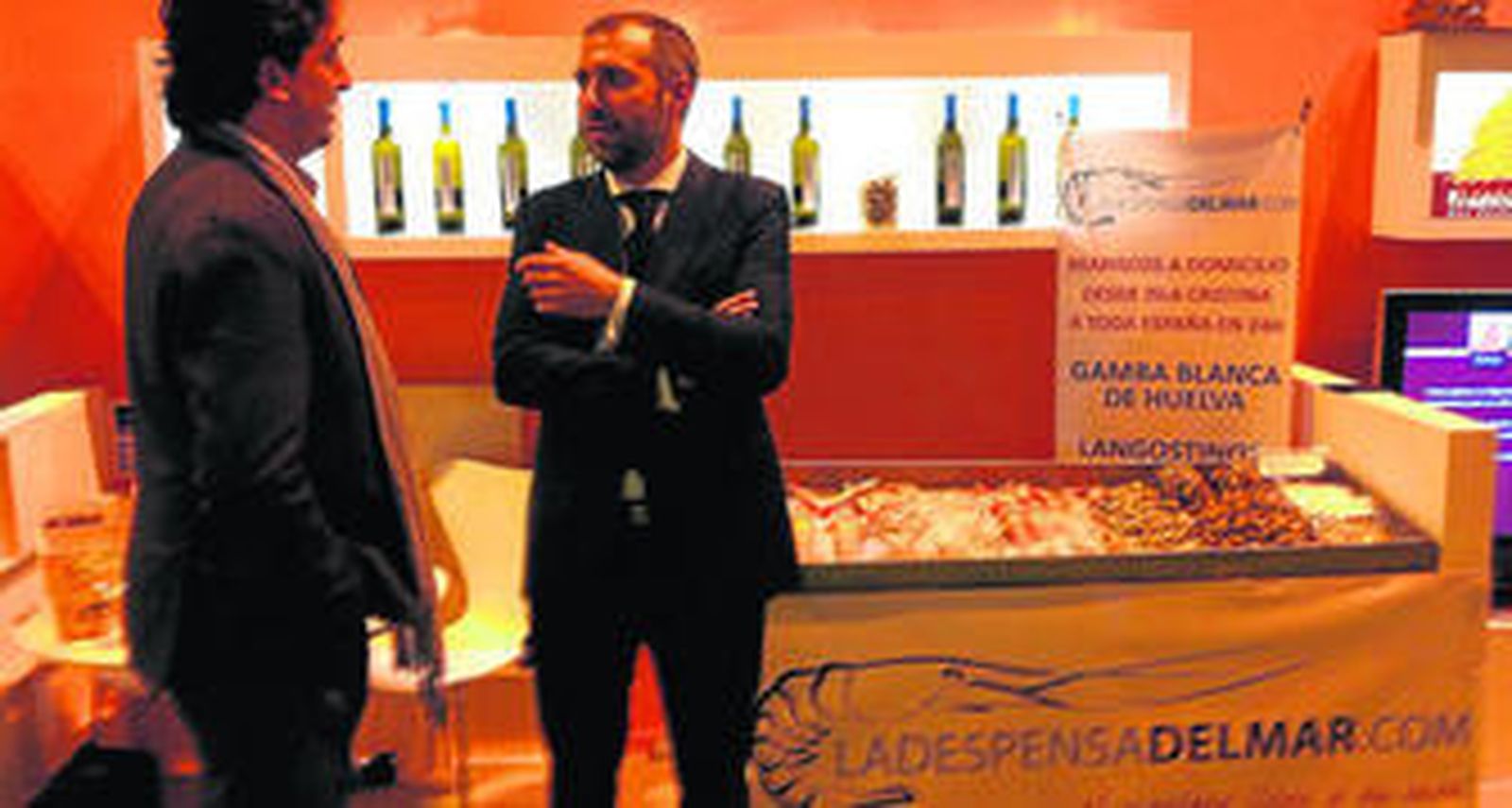 Emiliano Cabot, impulsor de Ladespensadelmar.com, en la última edición del Salón Gourmet celebrado en Madrid.