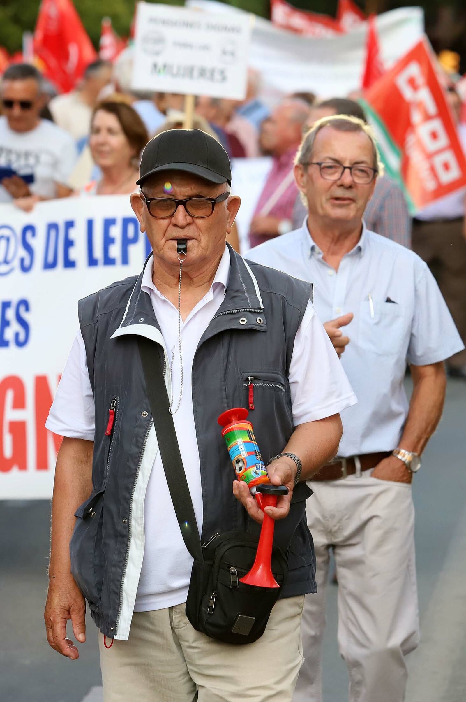 Imágenes de la manifestación "Por unas pensiones dignas"