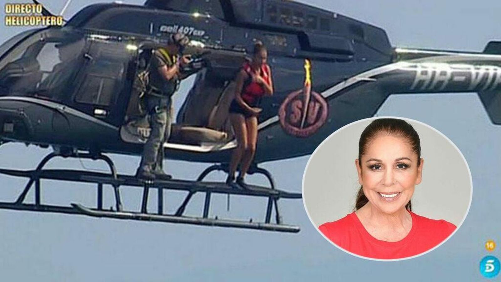 Casi cinco millones de espectadores vieron el momento en el que la tonadillera se lanzó al mar.