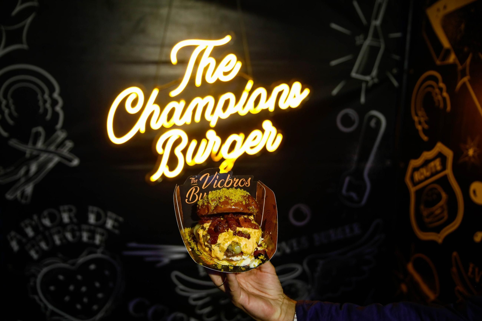La mejores hamburguesas de 'The Champions Burger', en imágenes