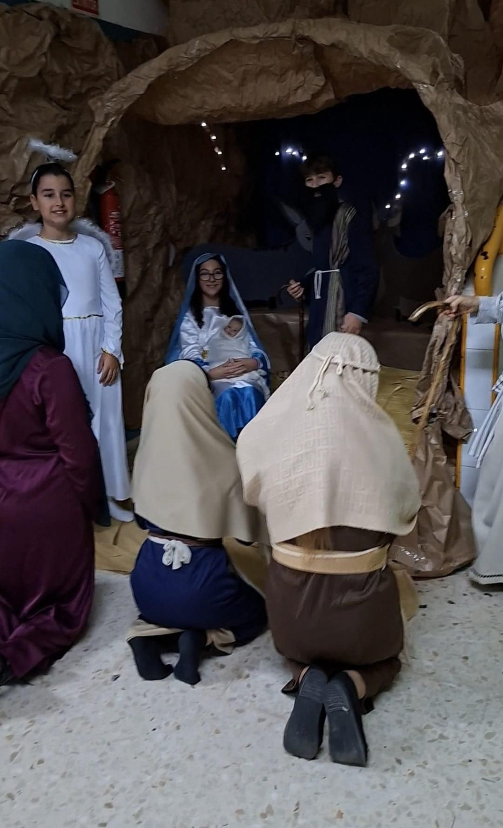 El mágico Belén Viviente de los alumnos del CEIP Manuel Siurot
