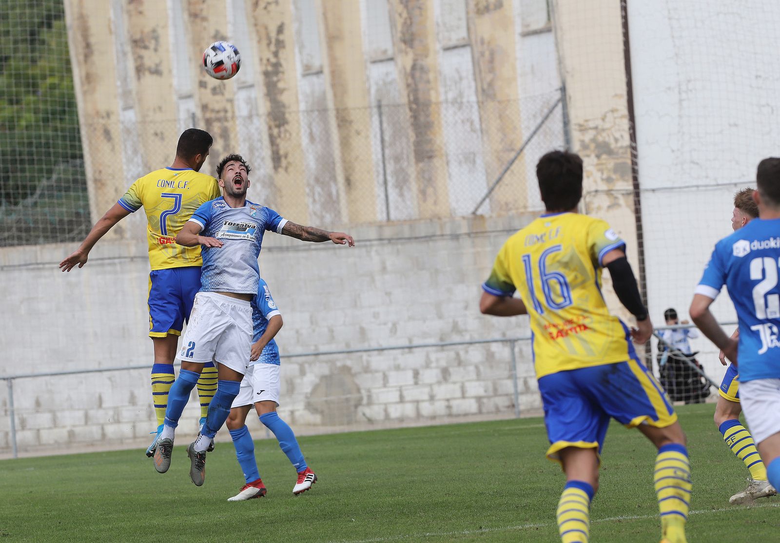Imágenes del partido Xerez CD - Conil