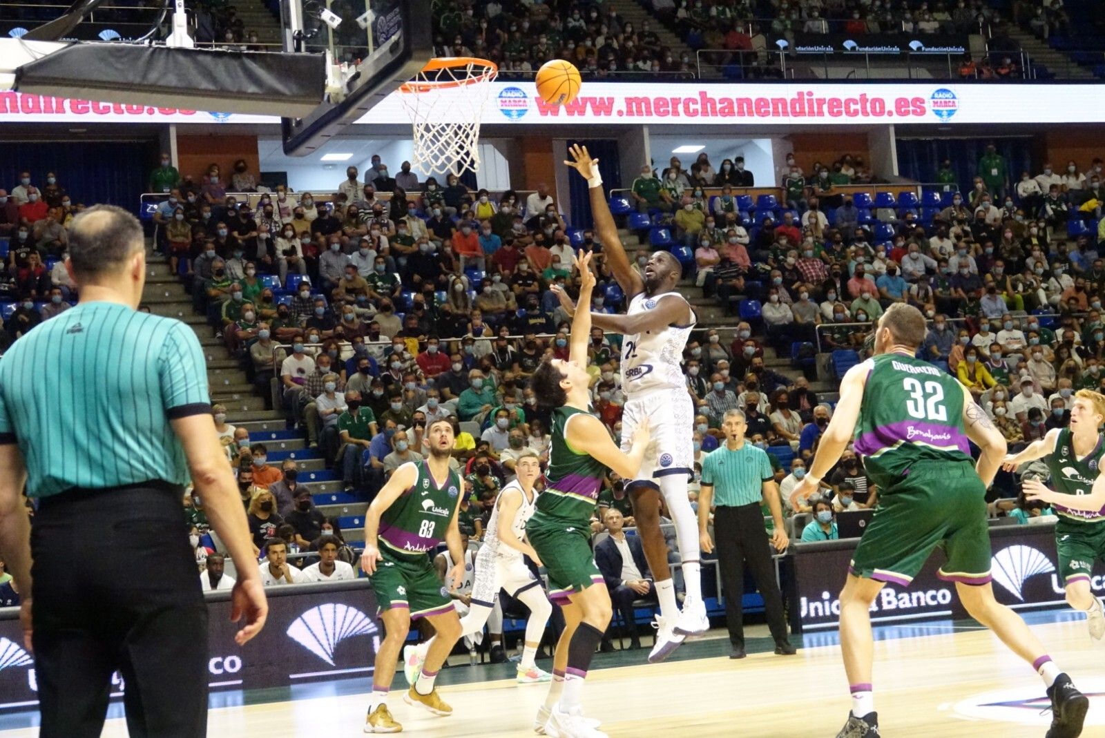 Las fotos del Unicaja-Dijon