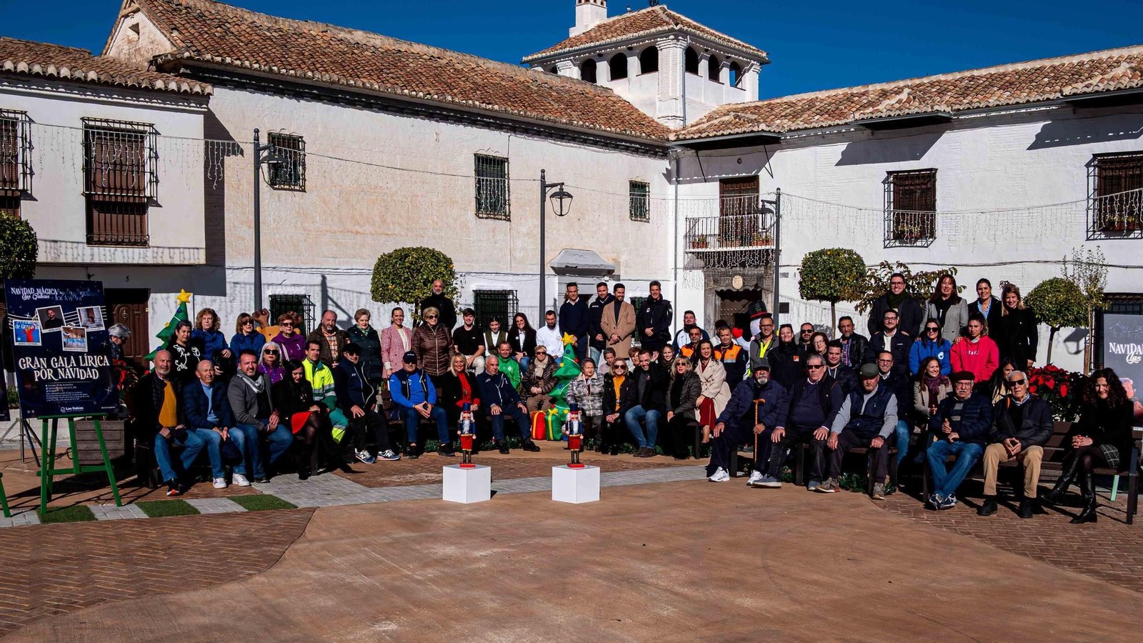 Imagen de la presentación de las actividades navideñas de Las Gabias.