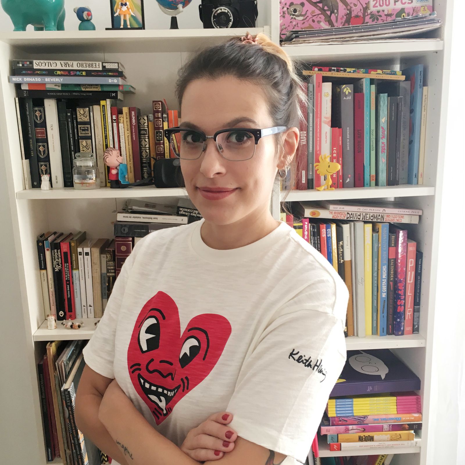 La artista Genie Espinnosa.