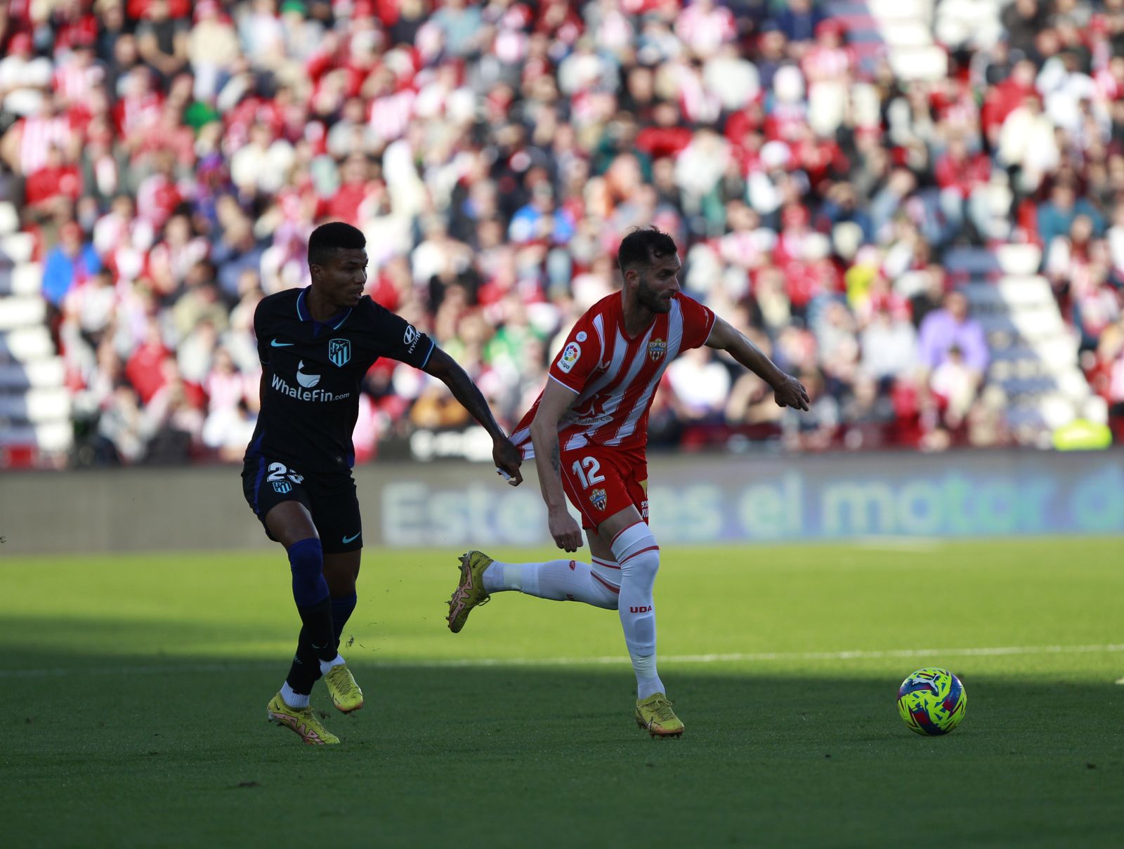 Imágenes del partido U.D. Almería-Atlético de Madrid