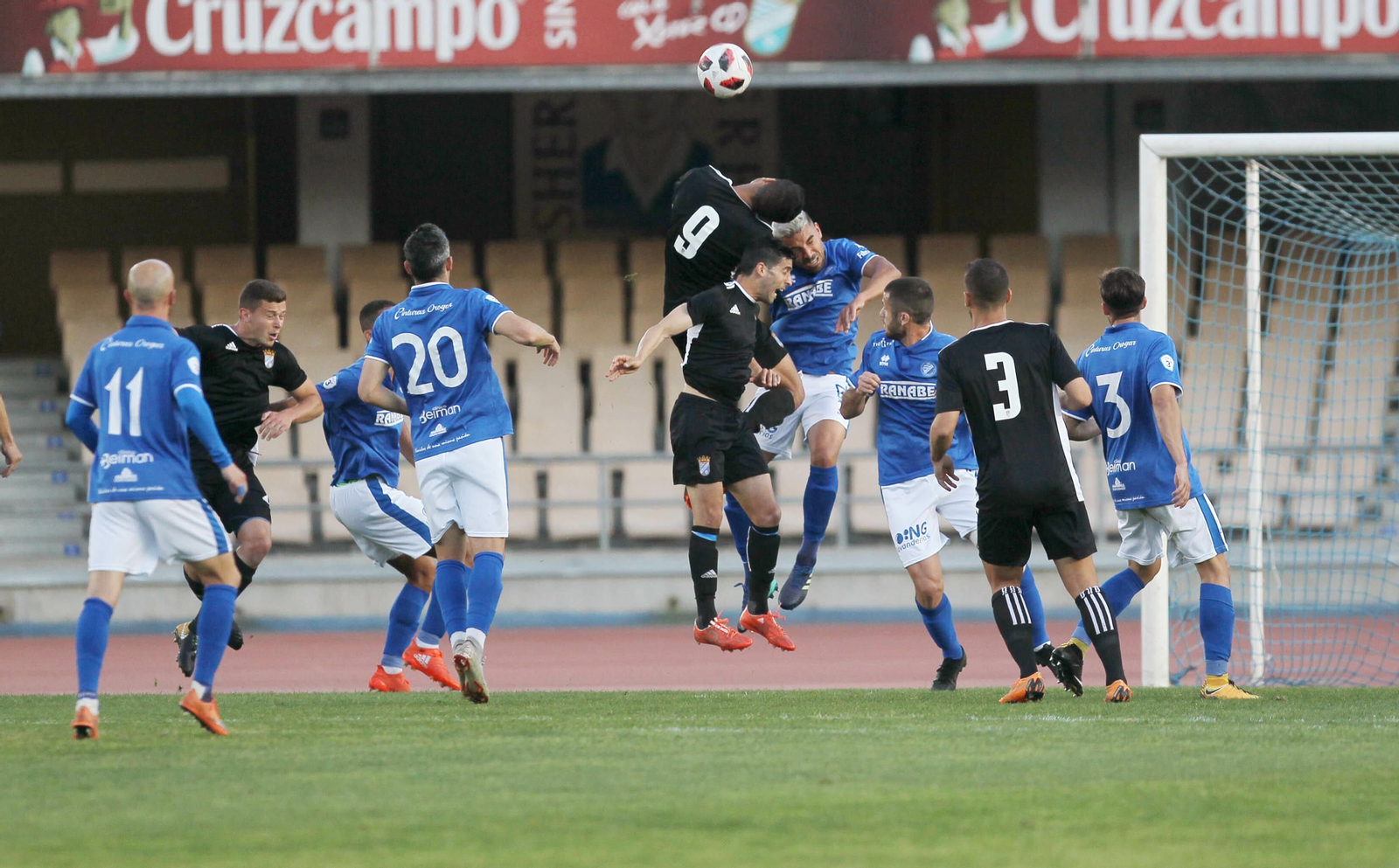 Imágenes del derbi Xerez FC-Xerez CD