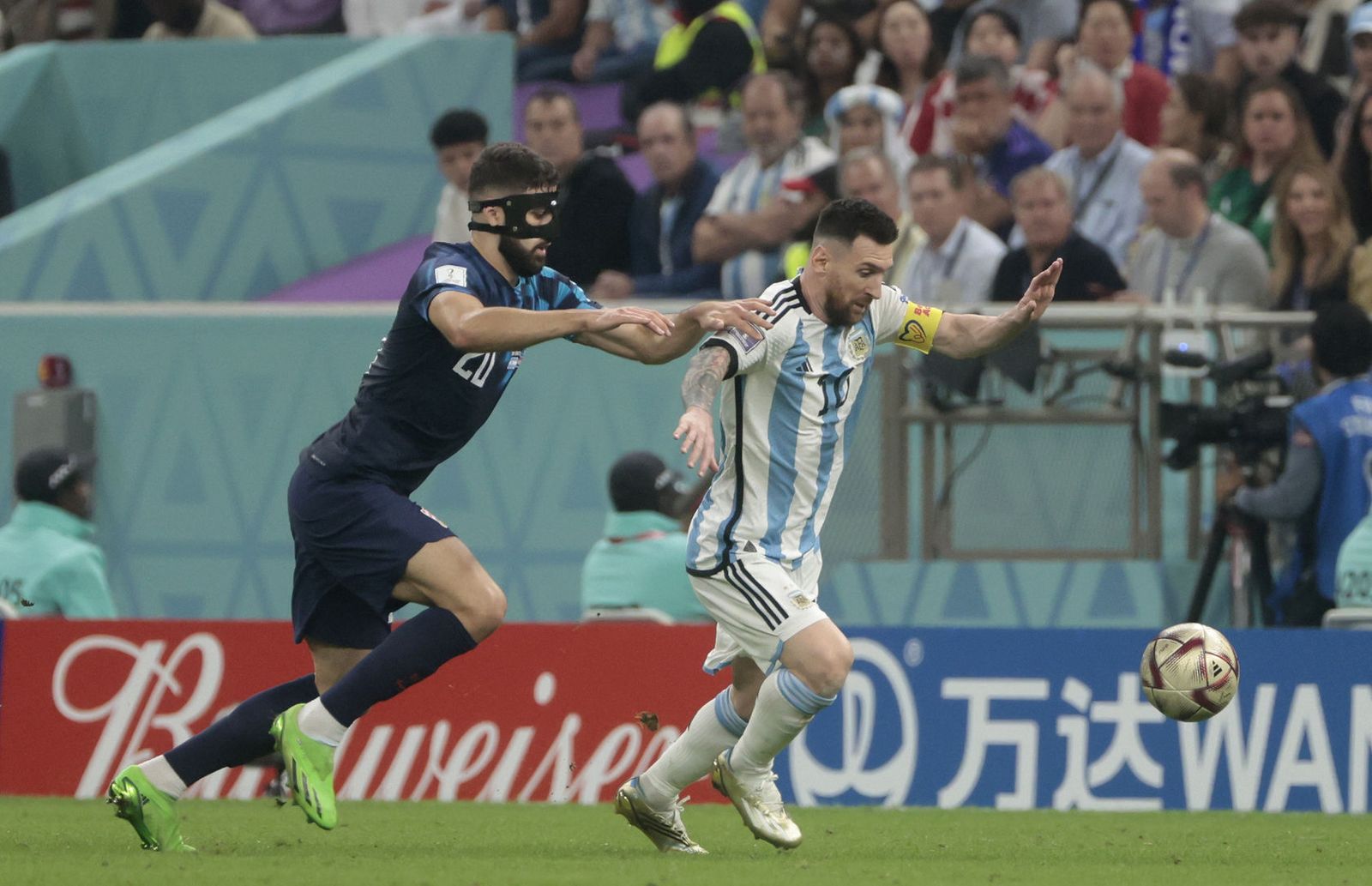 Las fotos de Messi contra Croacia