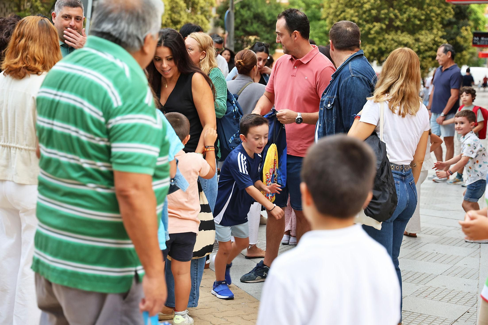 Las imágenes de la vuelta al cole