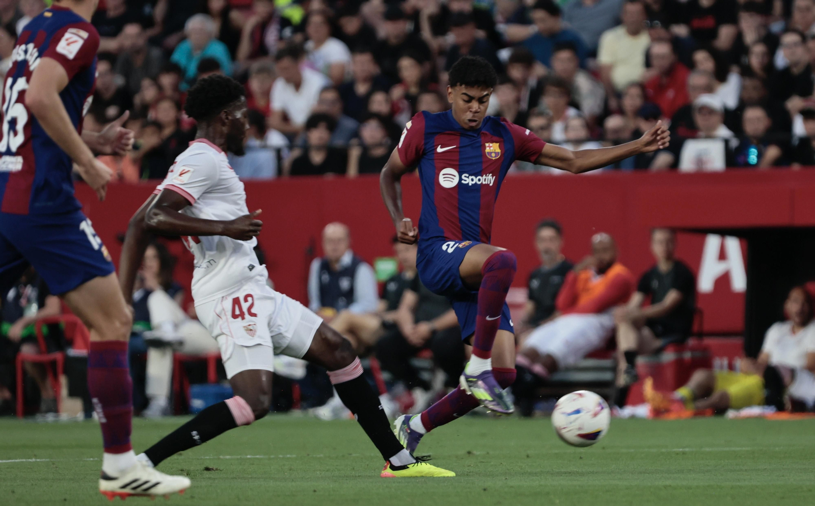 Las imágenes del Sevilla - Barcelona