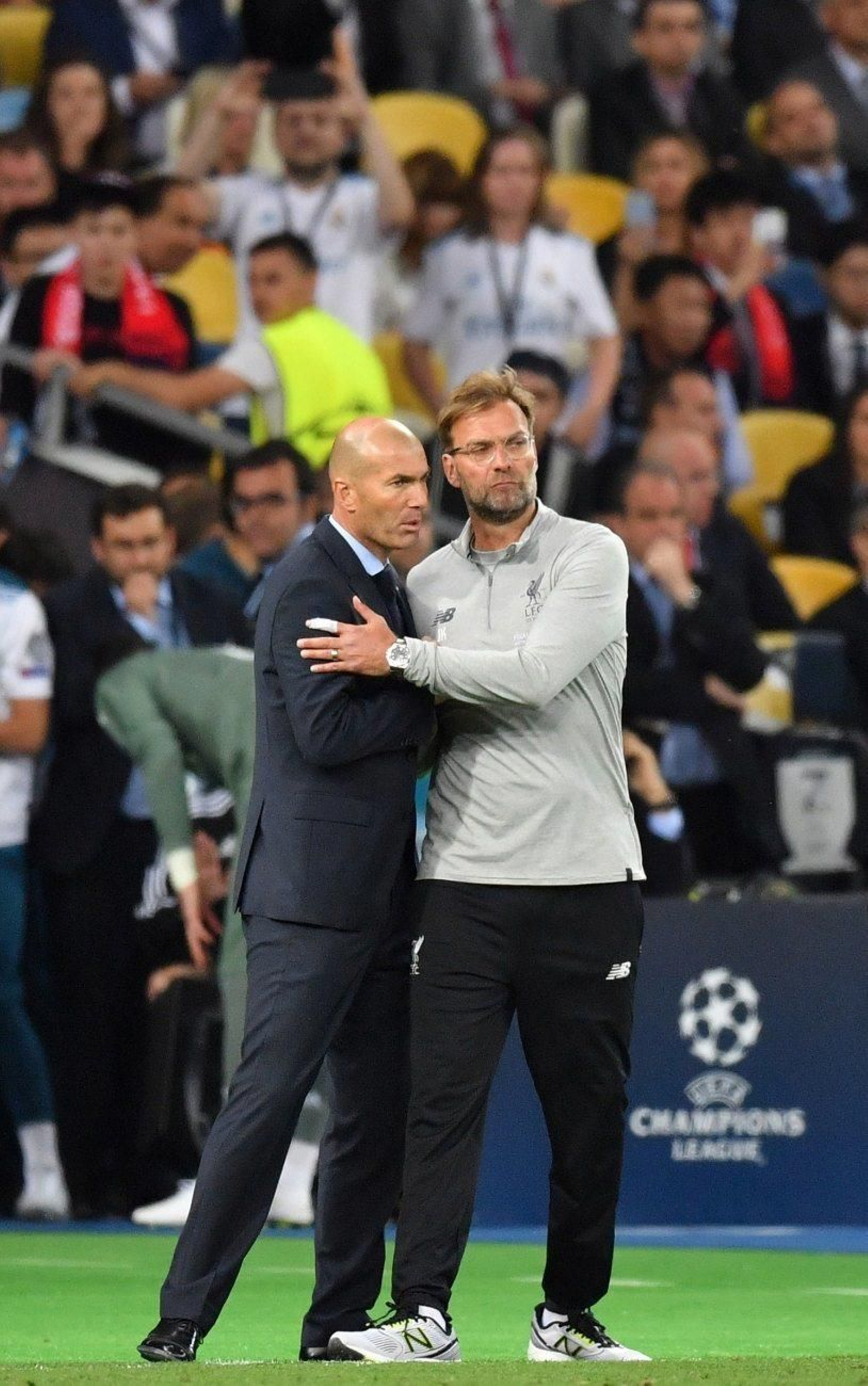 Las imágenes de la final de la Champions en Kiev